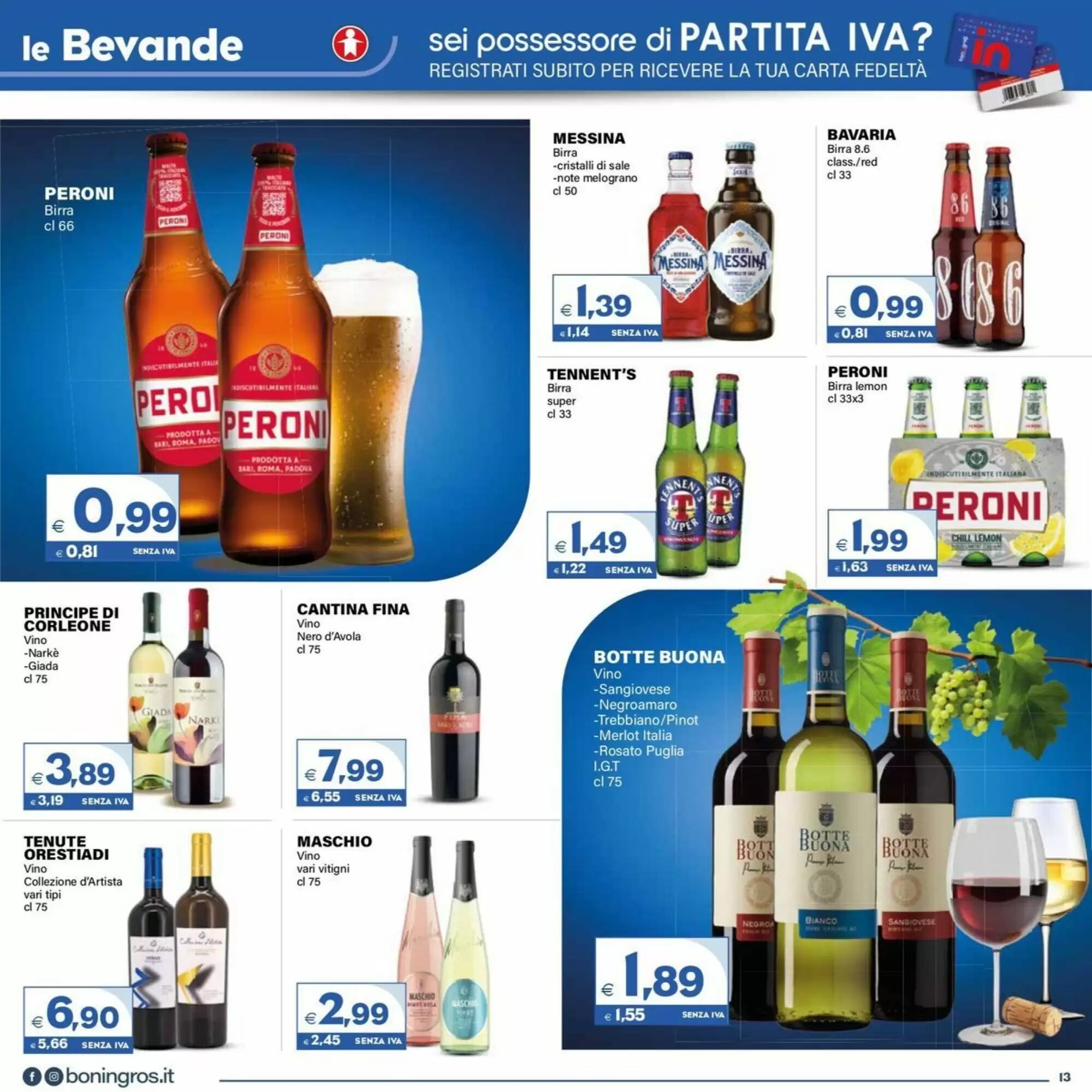 Volantino promozionale Boningros Cash and Carry  valide dal 07/05/2026 - Pagina 13.