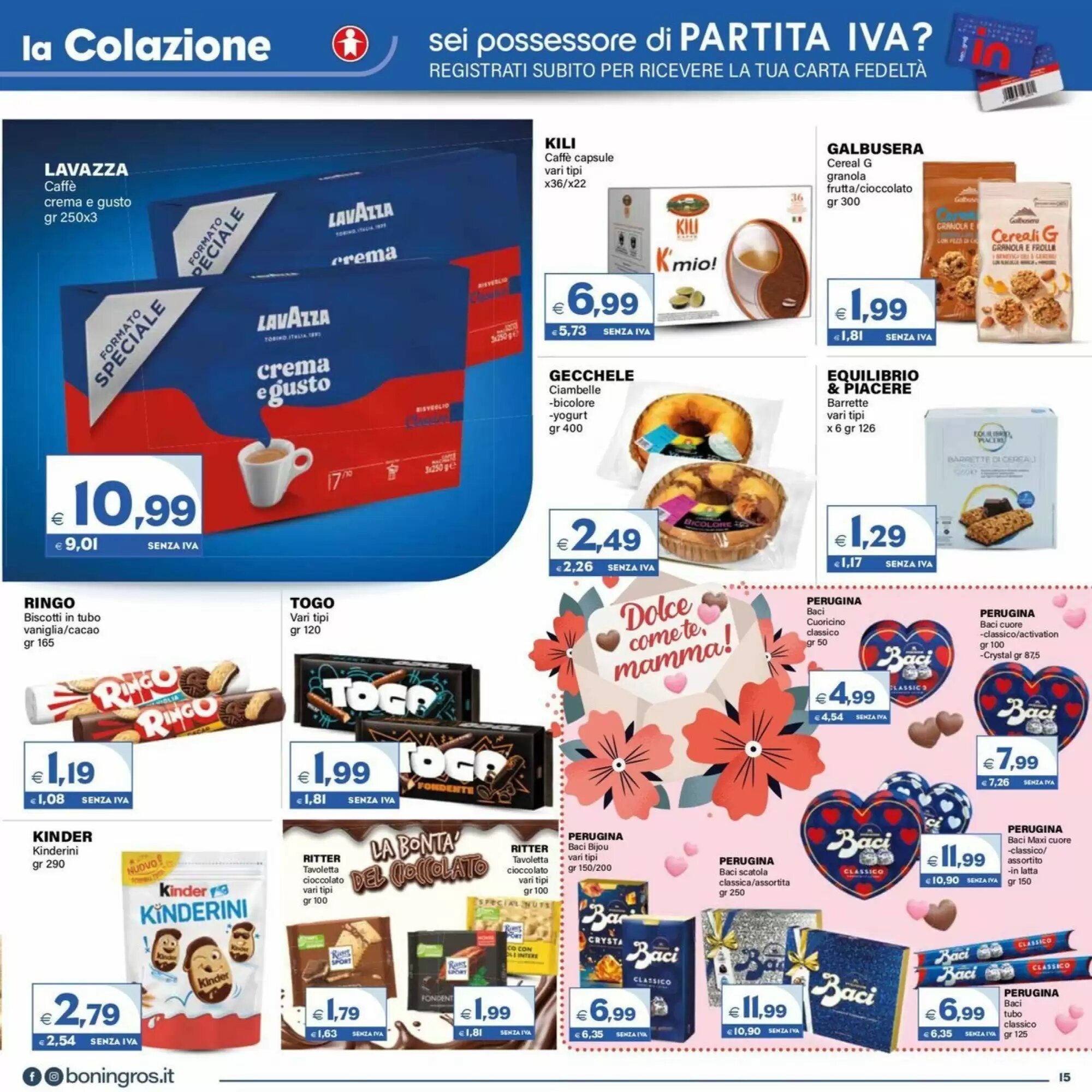 Volantino promozionale Boningros Cash and Carry  valide dal 07/05/2026 - Pagina 15.