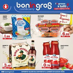 Volantino promozionale Boningros Cash and Carry  valide dal 07/05/2026