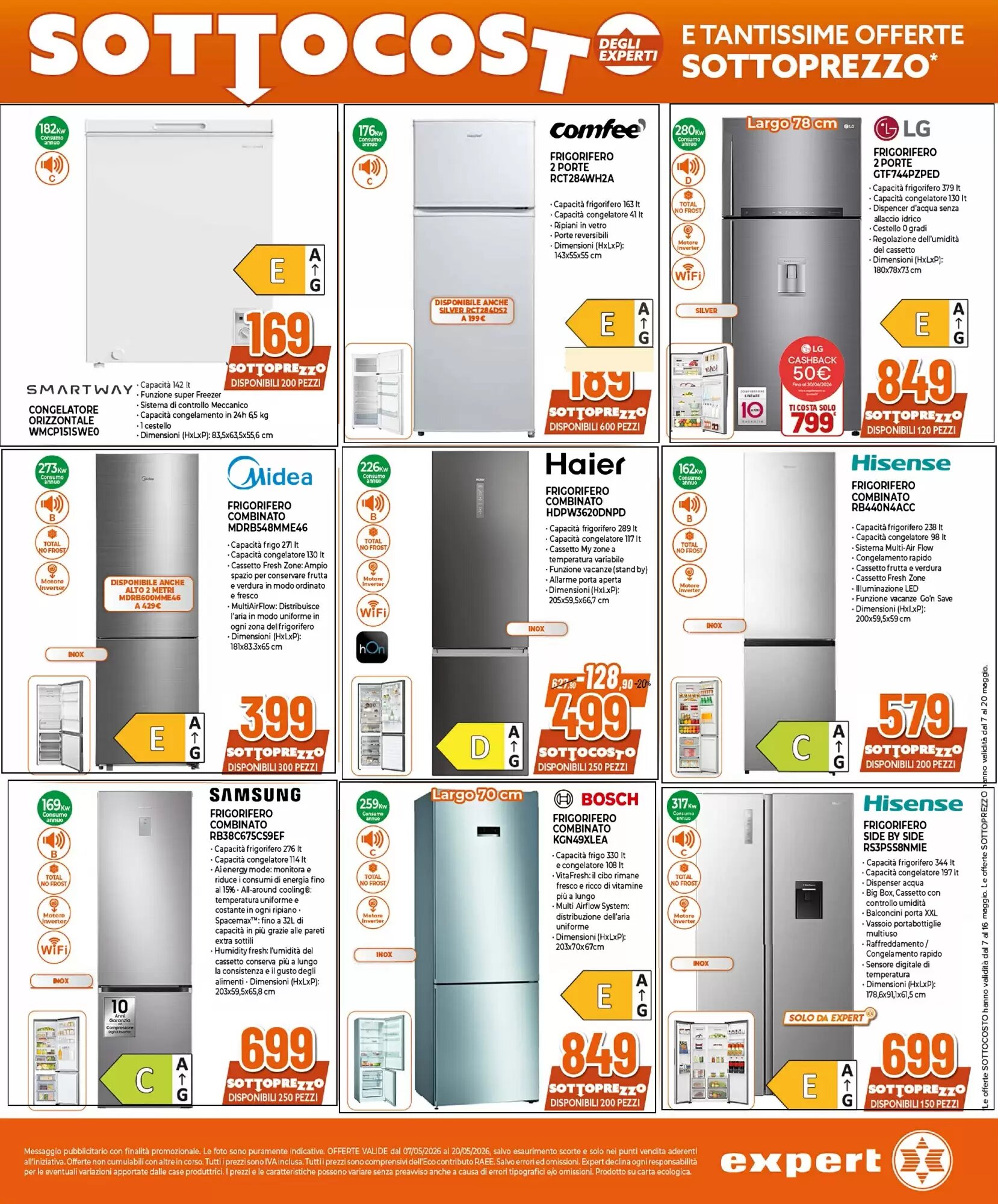 Volantino promozionale Expert  valide dal 07/05/2026 - Pagina 25.