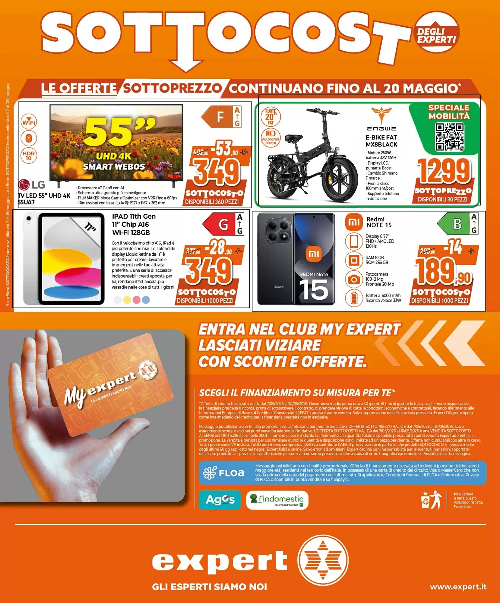 Volantino promozionale Expert  valide dal 07/05/2026 - Pagina 29.