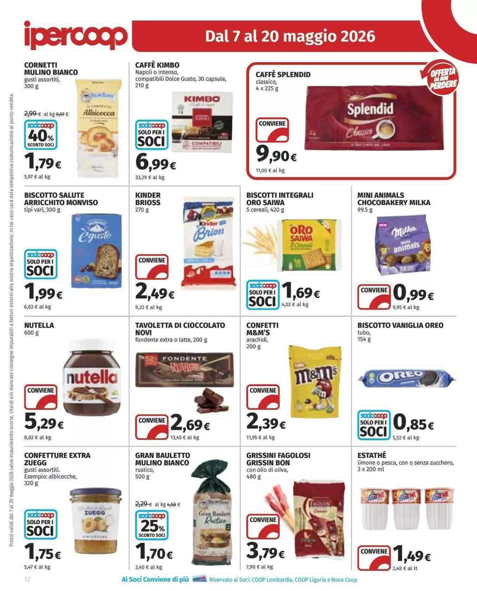 Volantino promozionale Ipercoop  valide dal 07/05/2026 - Pagina 12.
