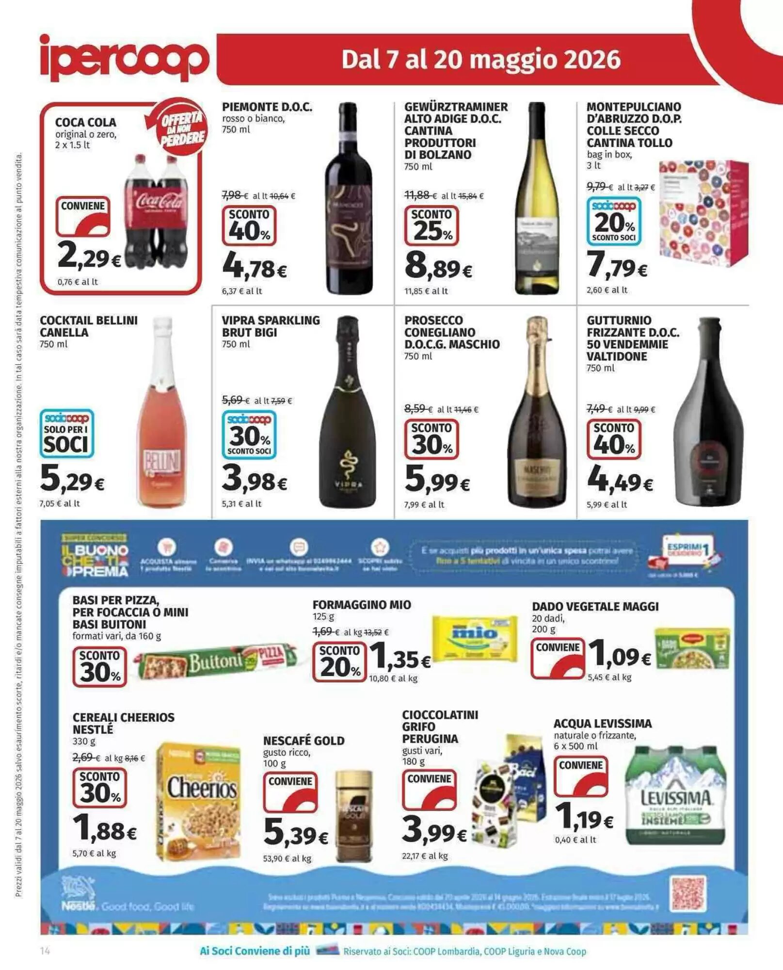 Volantino promozionale Ipercoop  valide dal 07/05/2026 - Pagina 14.
