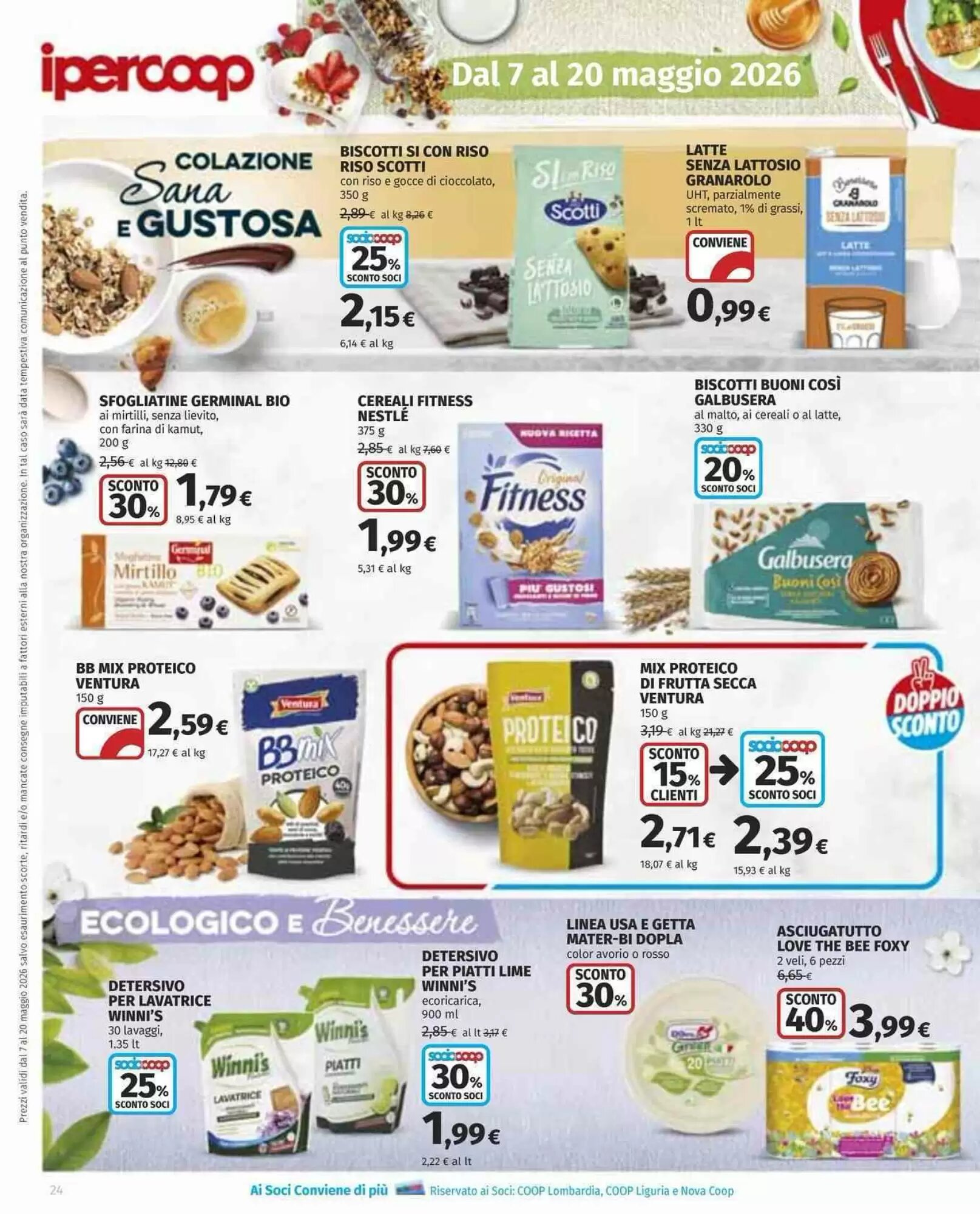 Volantino promozionale Ipercoop  valide dal 07/05/2026 - Pagina 24.