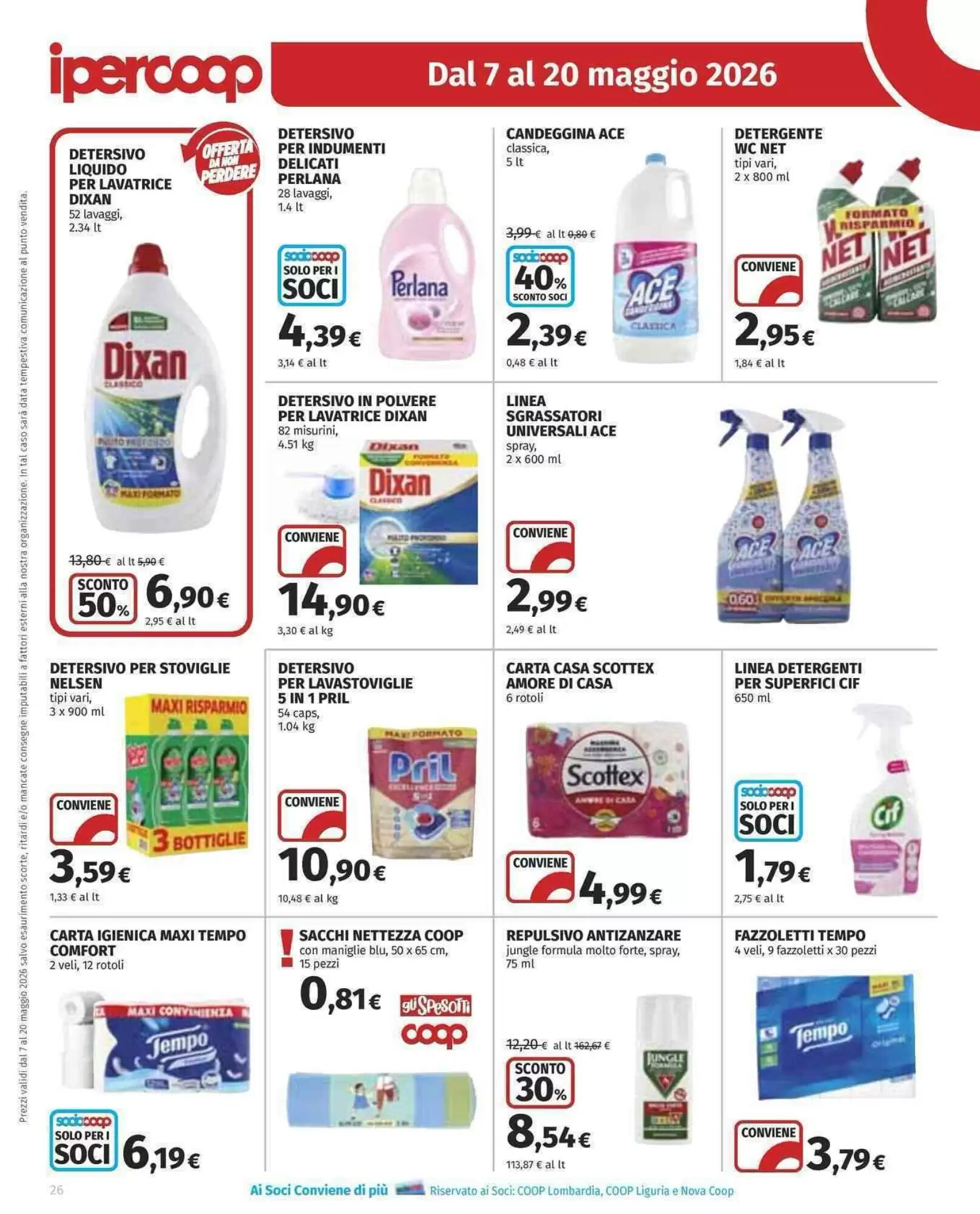 Volantino promozionale Ipercoop  valide dal 07/05/2026 - Pagina 26.