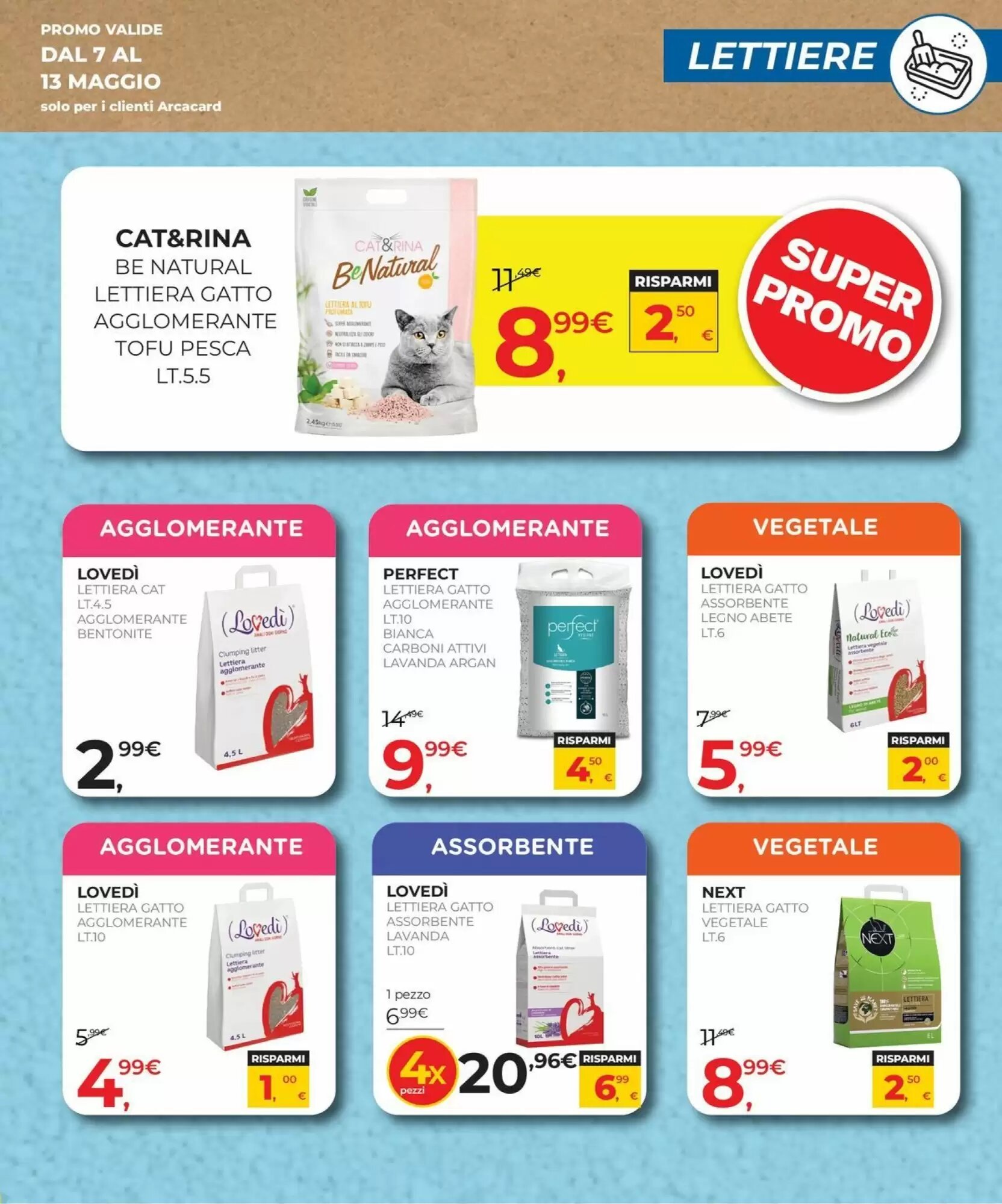 Volantino promozionale Arcaplanet  valide dal 07/05/2026 - Pagina 15.