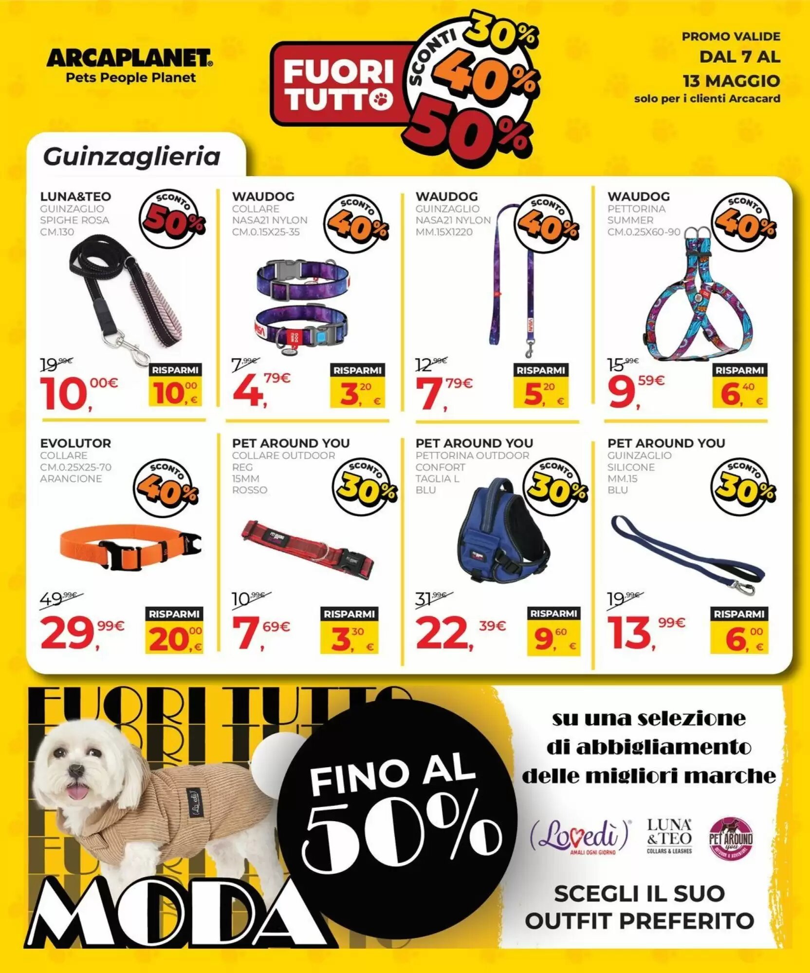 Volantino promozionale Arcaplanet  valide dal 07/05/2026 - Pagina 2.