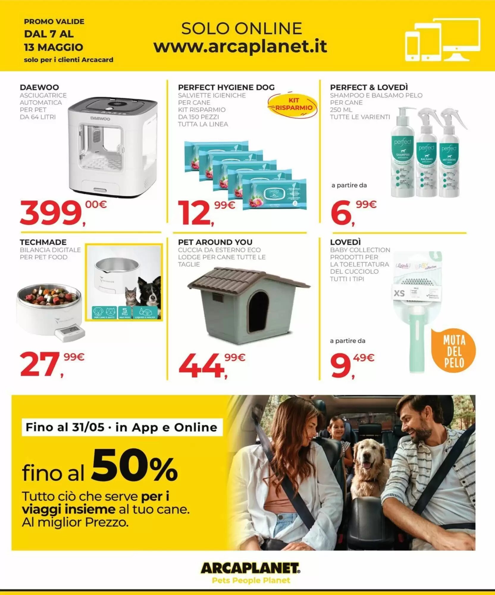 Volantino promozionale Arcaplanet  valide dal 07/05/2026 - Pagina 25.