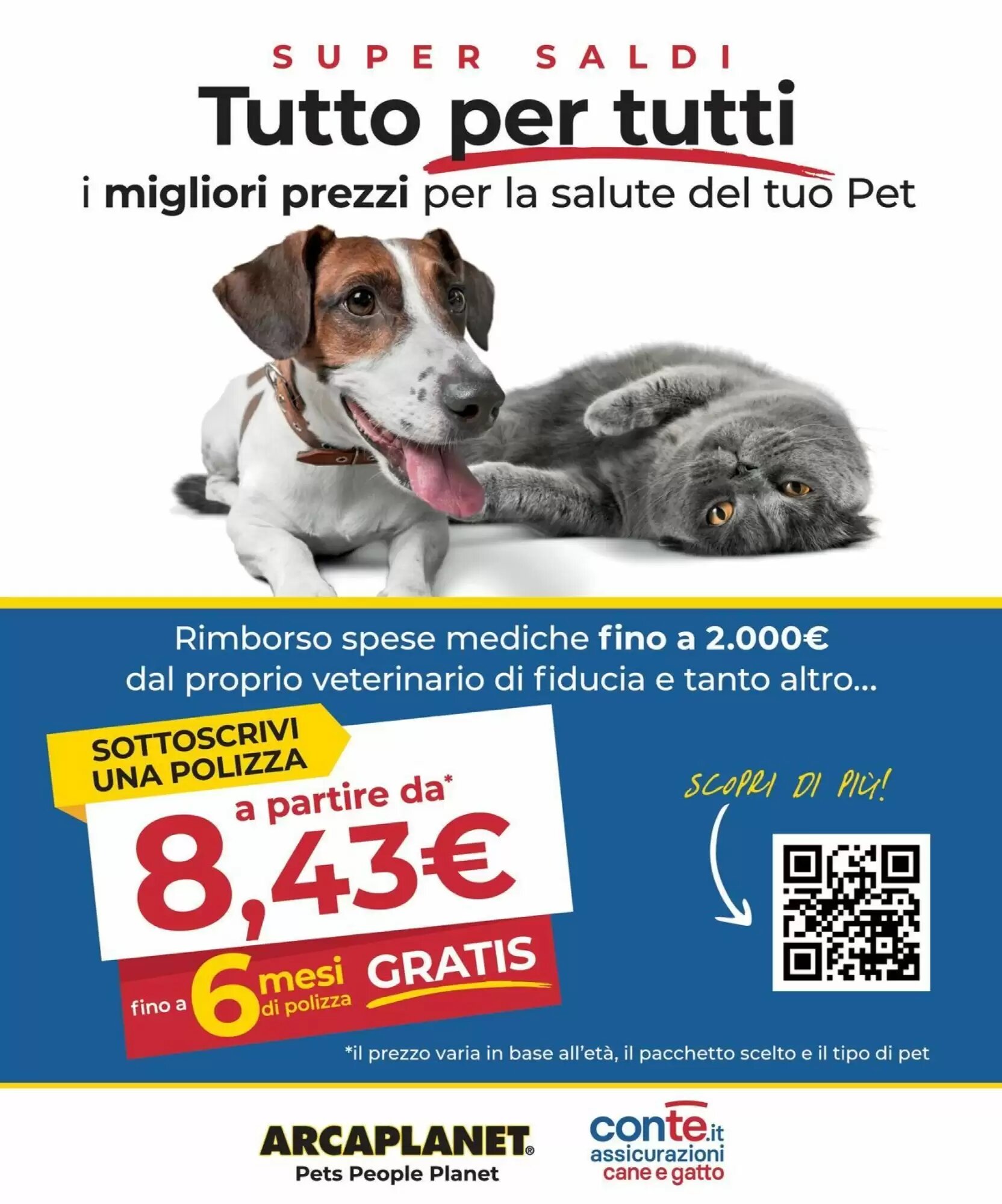 Volantino promozionale Arcaplanet  valide dal 07/05/2026 - Pagina 35.