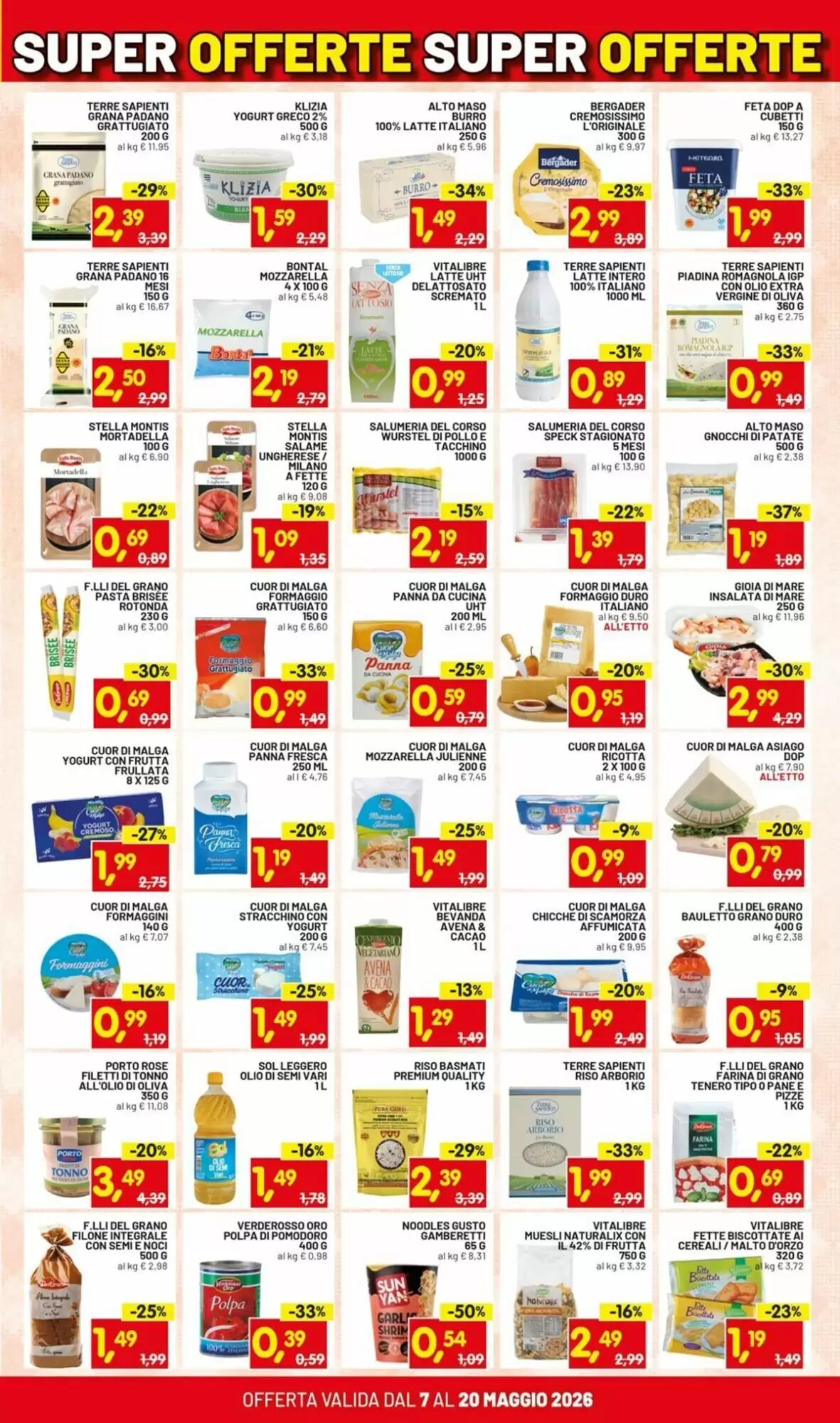Volantino promozionale Centro Commerciale Discount  valide dal 07/05/2026 - Pagina 2.