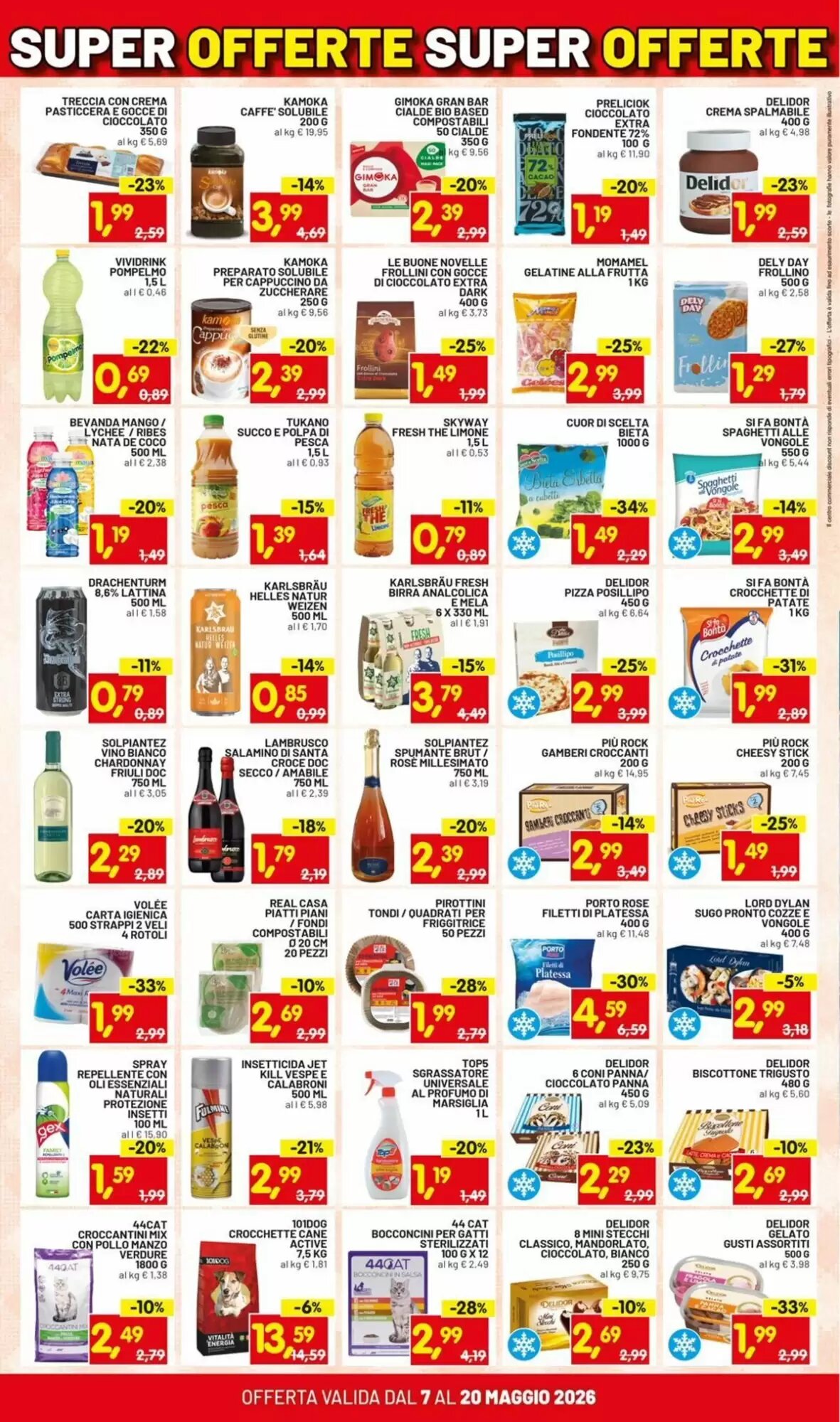 Volantino promozionale Centro Commerciale Discount  valide dal 07/05/2026 - Pagina 3.