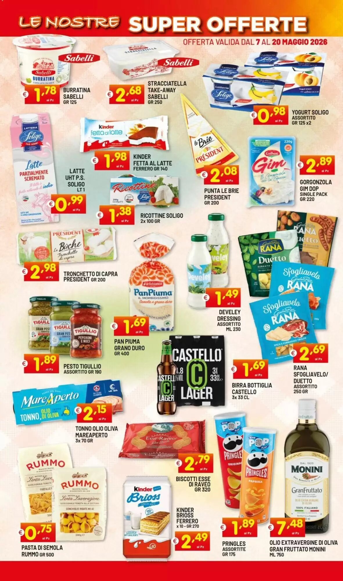 Volantino promozionale Centro Commerciale Discount  valide dal 07/05/2026 - Pagina 9.