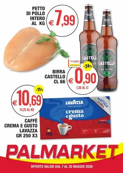 Volantino promozionale Palmarket valide dal 07/05/2026