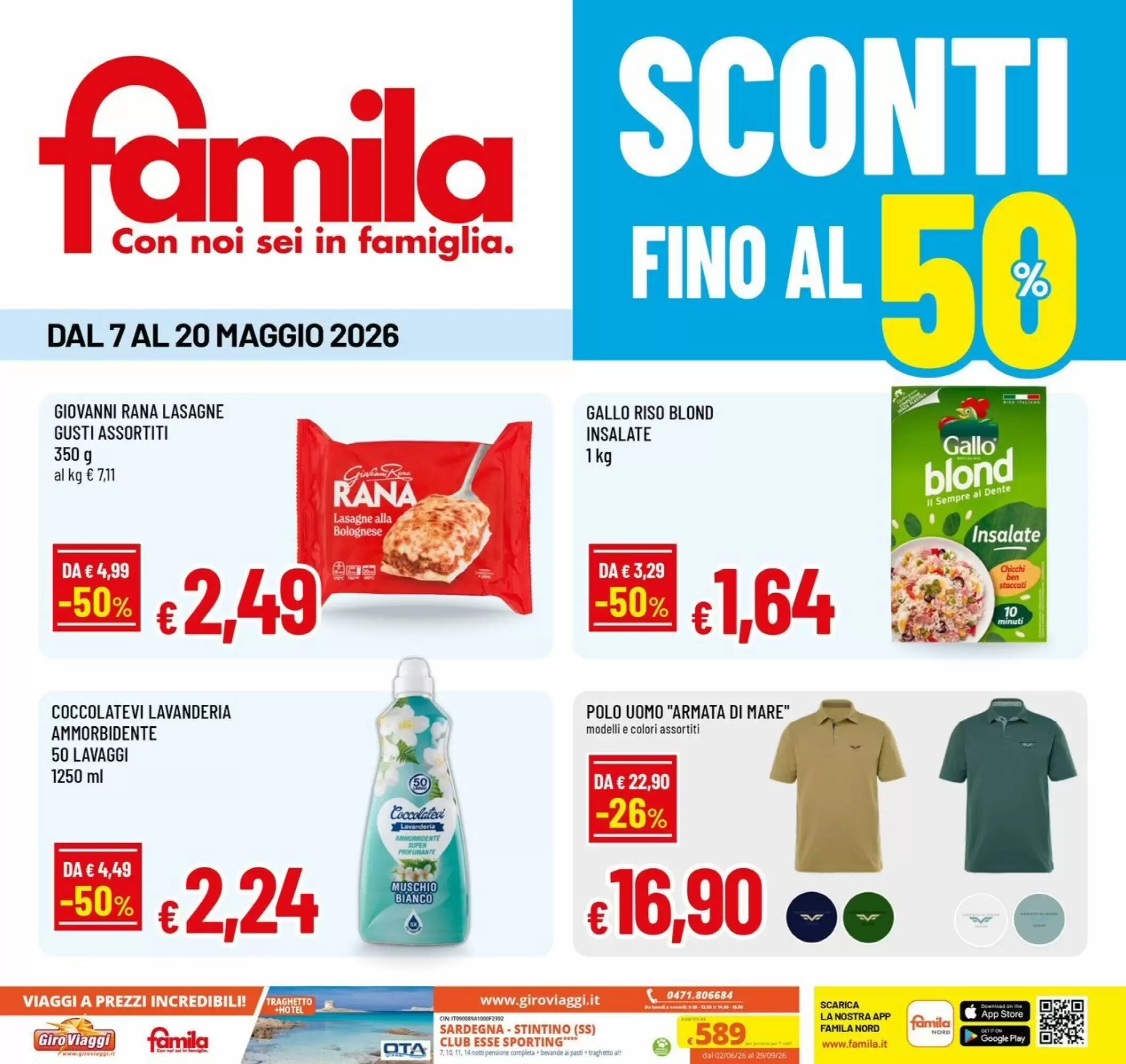 Volantino promozionale Famila  valide dal 07/05/2026 - Pagina 1.