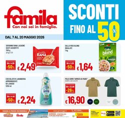Volantino promozionale Famila valide dal 07/05/2026