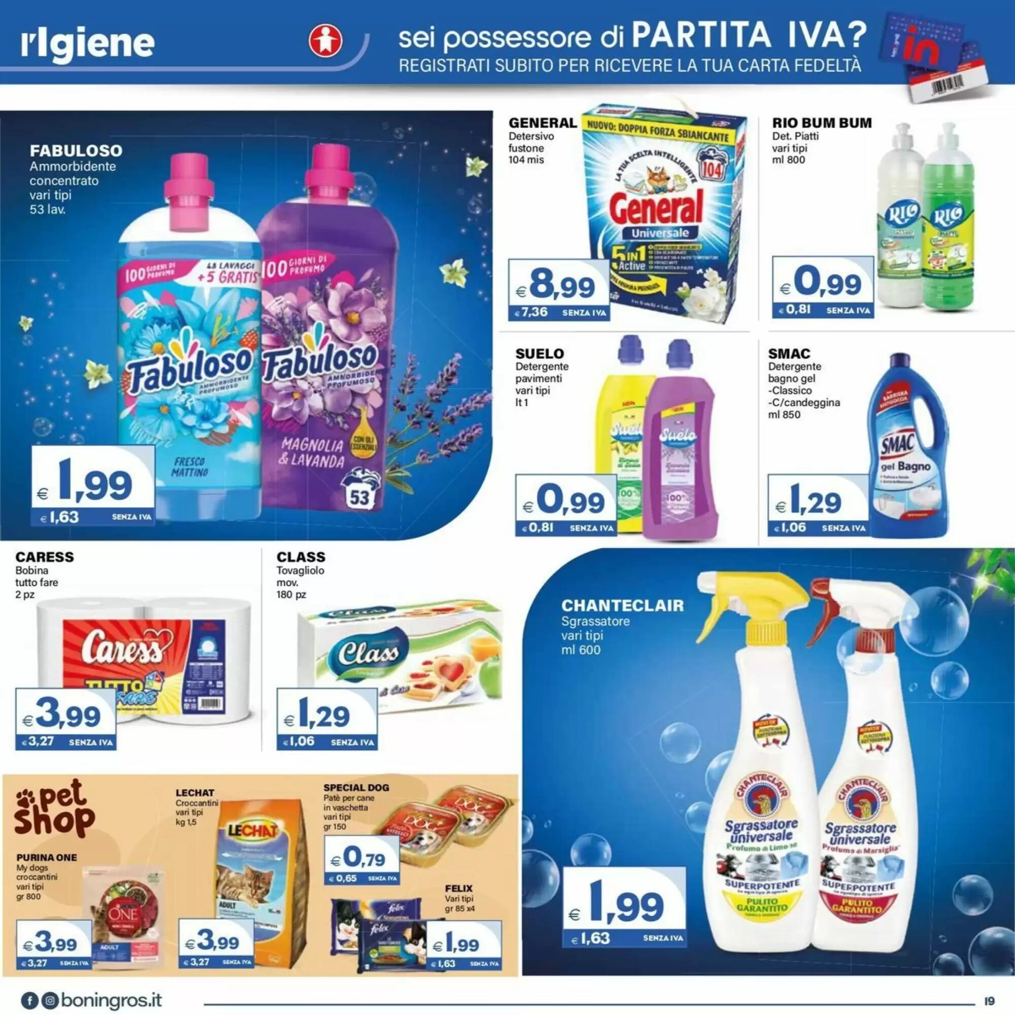 Volantino promozionale Boningros Cash and Carry  valide dal 07/05/2026 - Pagina 19.