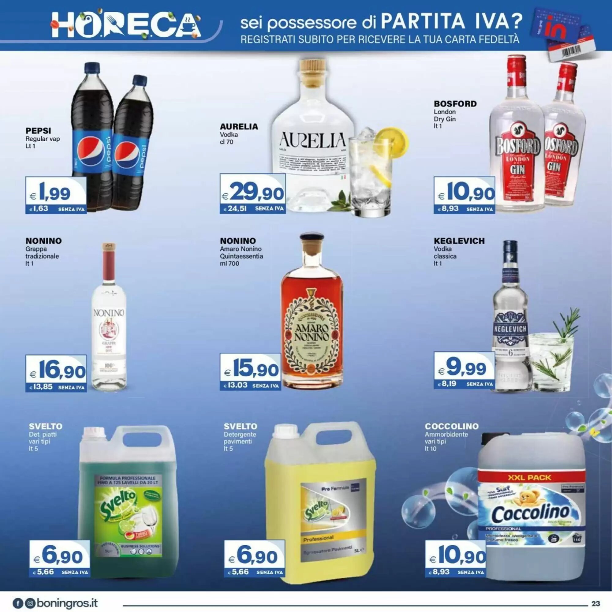 Volantino promozionale Boningros Cash and Carry  valide dal 07/05/2026 - Pagina 23.