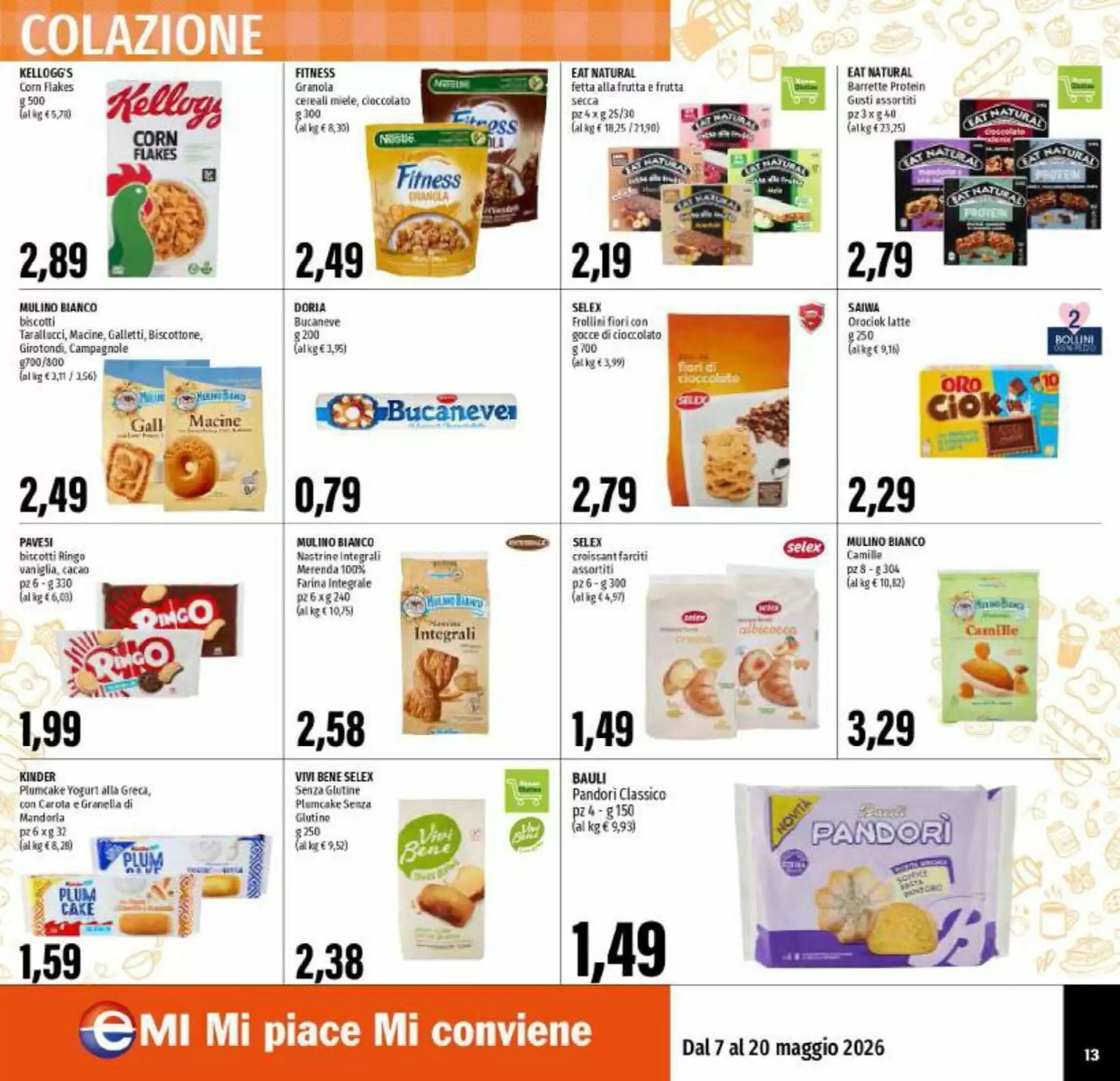 Volantino promozionale Emi Supermercati  valide dal 07/05/2026 - Pagina 13.