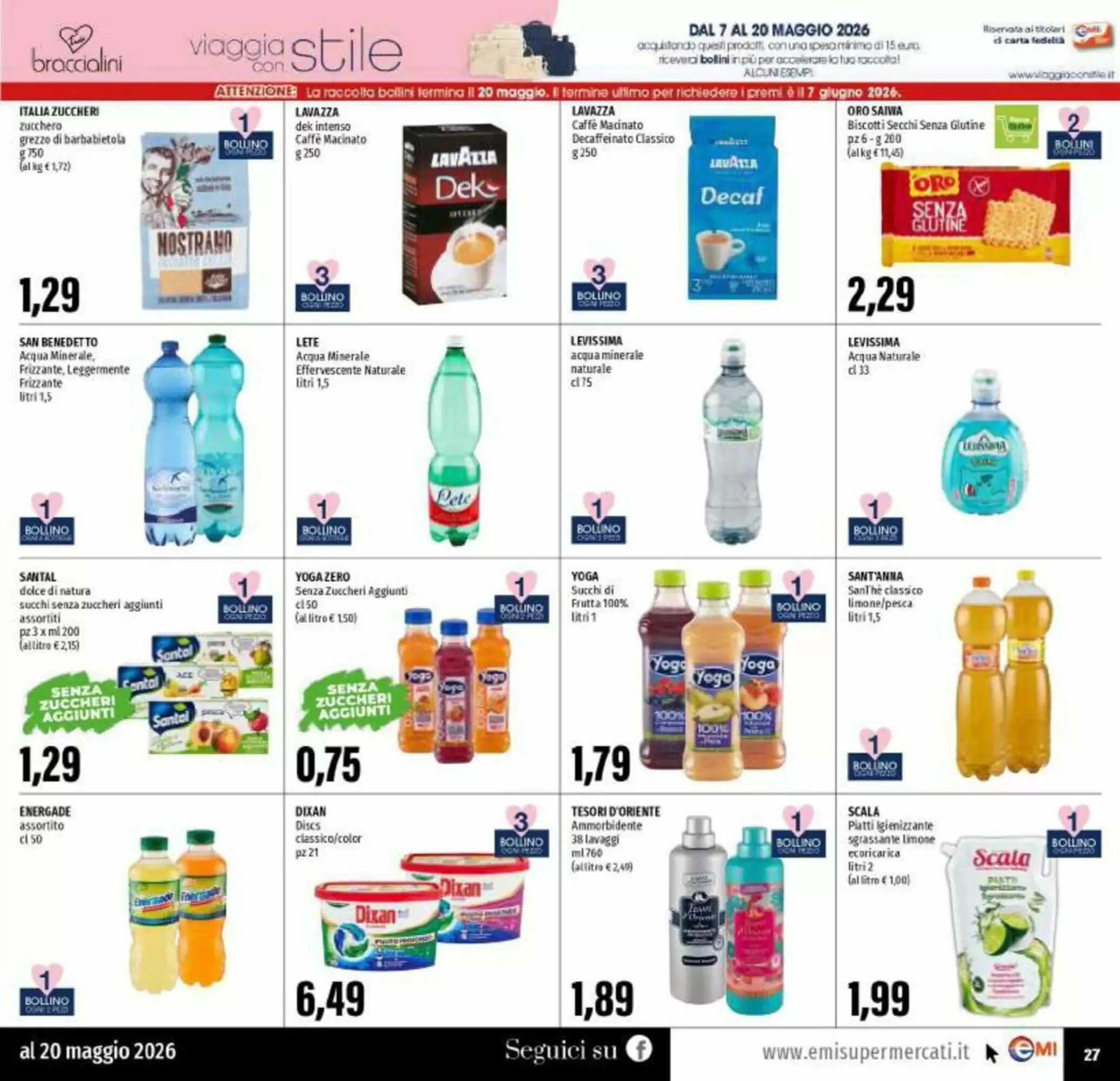 Volantino promozionale Emi Supermercati  valide dal 07/05/2026 - Pagina 27.