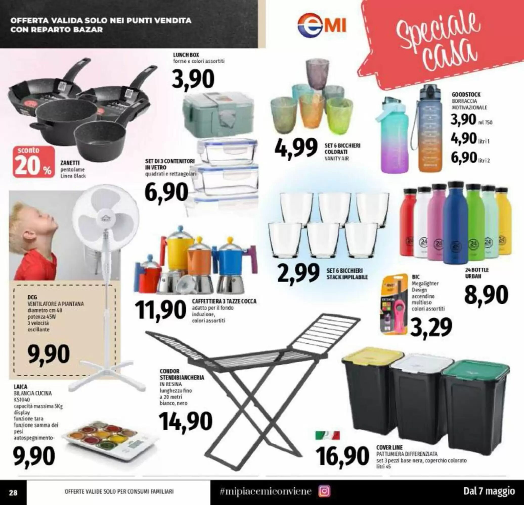Volantino promozionale Emi Supermercati  valide dal 07/05/2026 - Pagina 28.