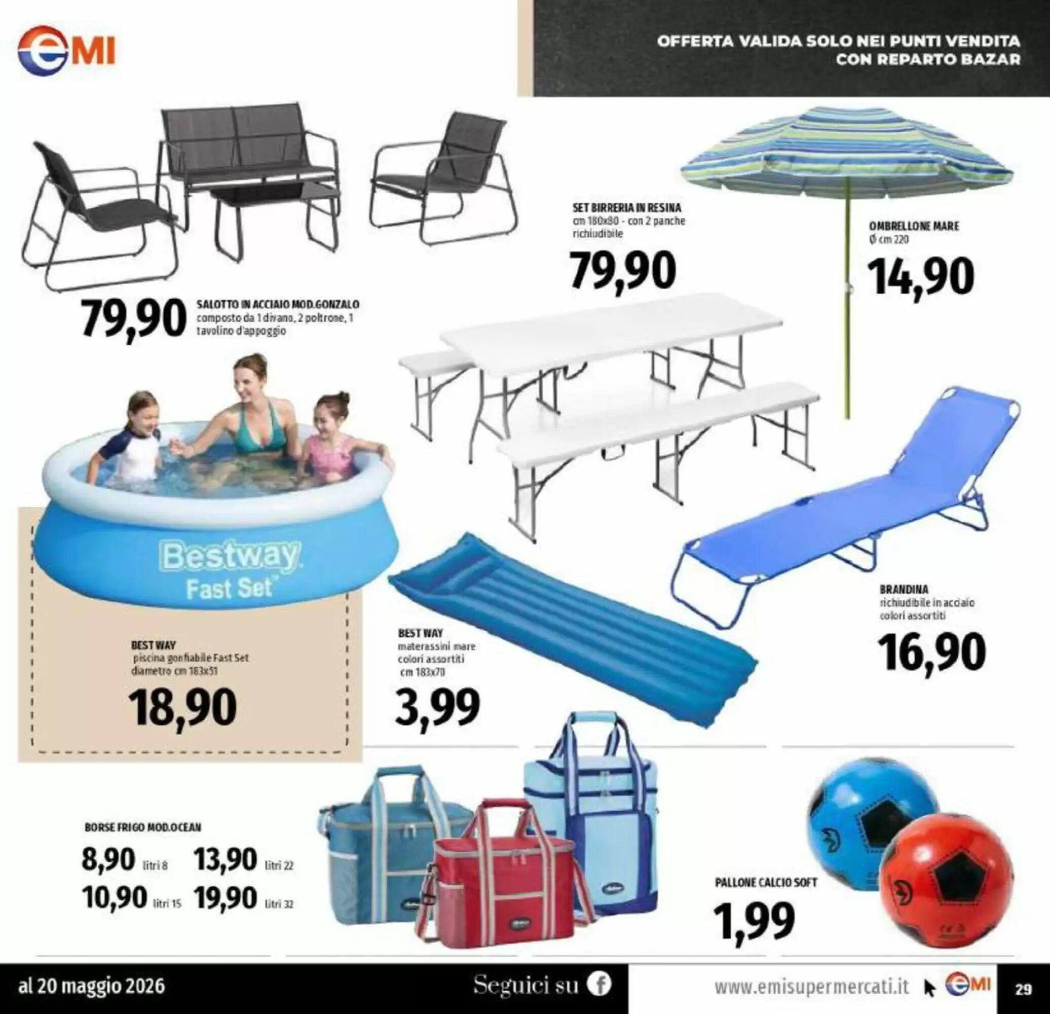 Volantino promozionale Emi Supermercati  valide dal 07/05/2026 - Pagina 29.