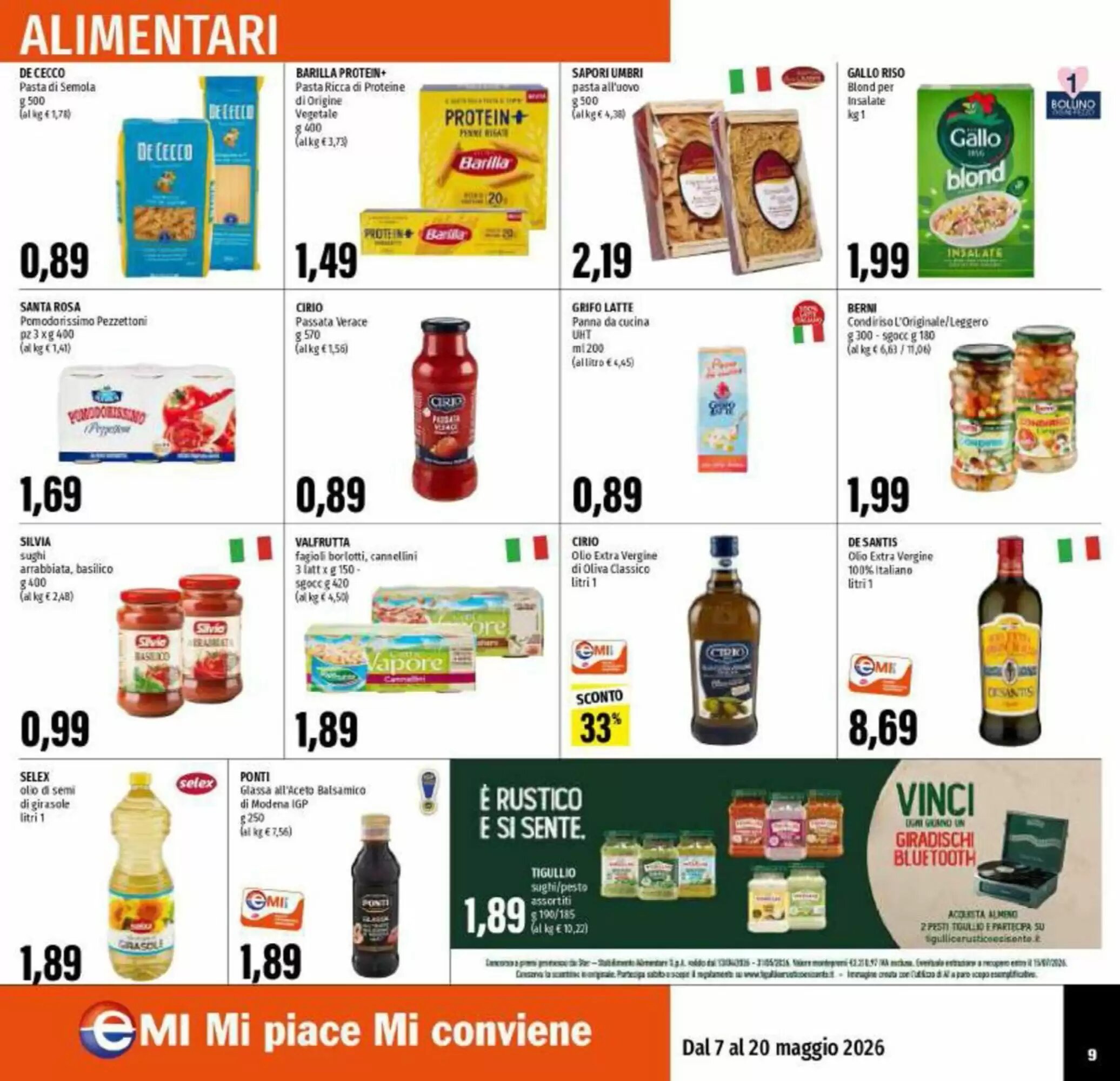 Volantino promozionale Emi Supermercati  valide dal 07/05/2026 - Pagina 9.