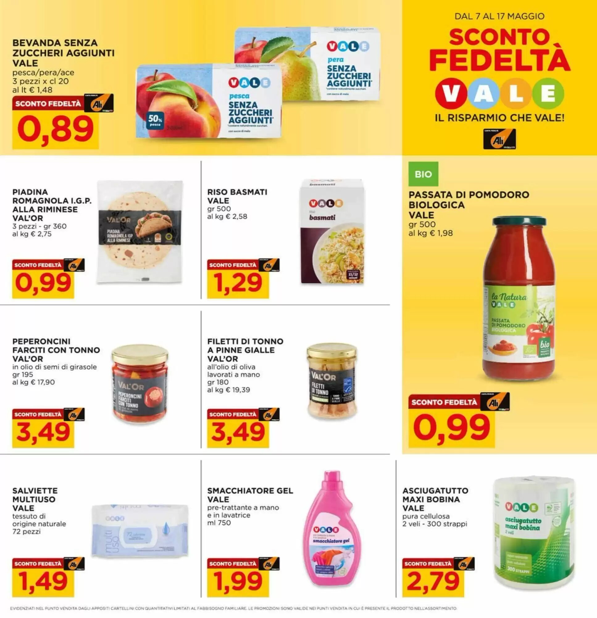 Volantino promozionale Alì  valide dal 07/05/2026 - Pagina 13.