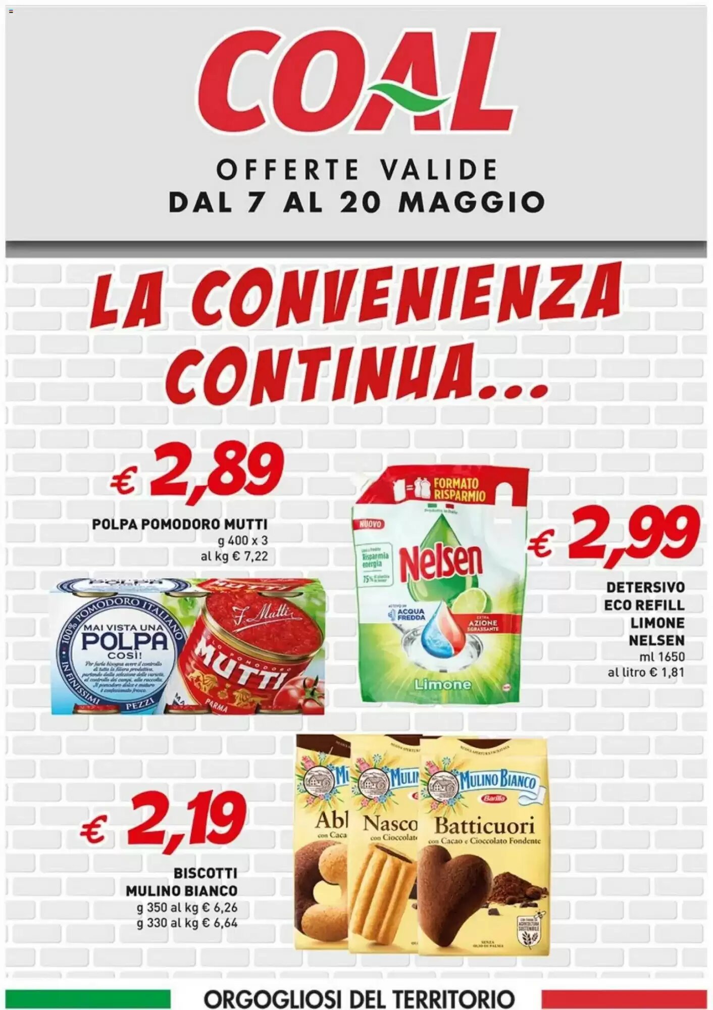 Volantino promozionale Coal  valide dal 07/05/2026 - Pagina 1.