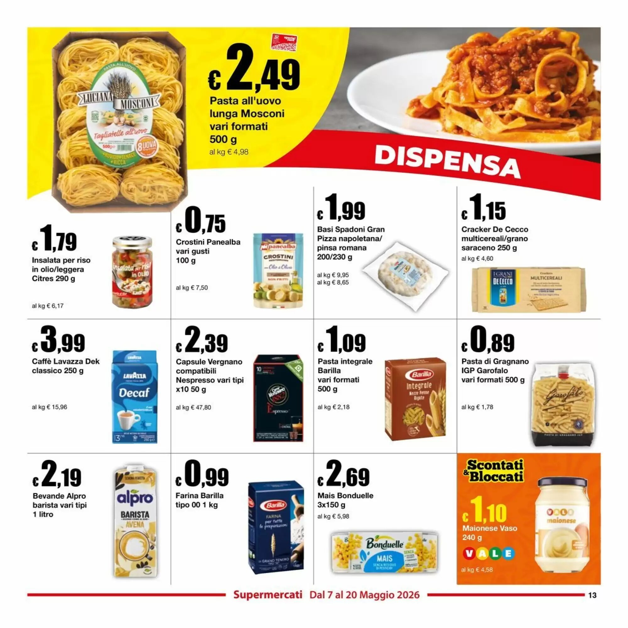 Volantino promozionale Sì con te  valide dal 07/05/2026 - Pagina 13.