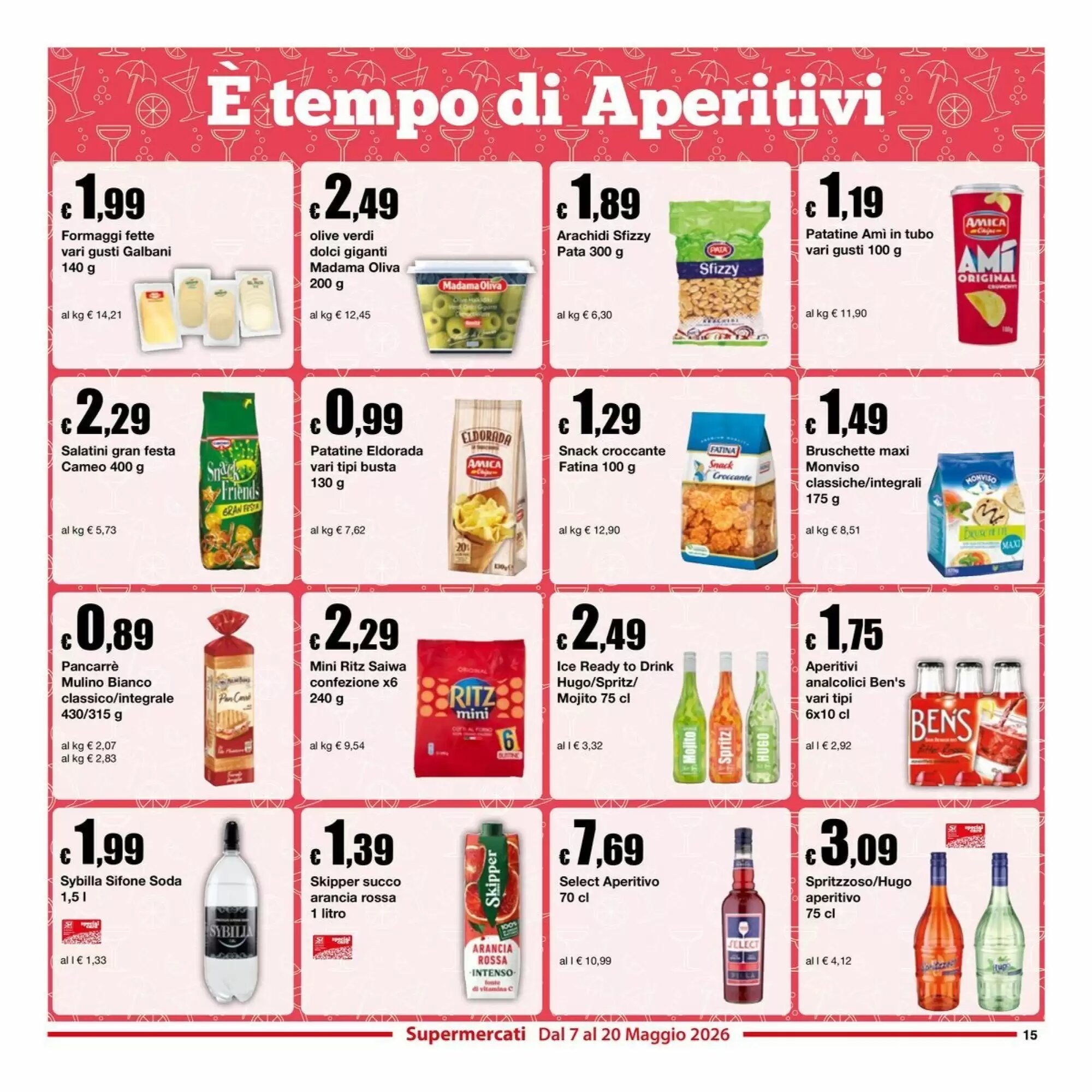 Volantino promozionale Sì con te  valide dal 07/05/2026 - Pagina 15.