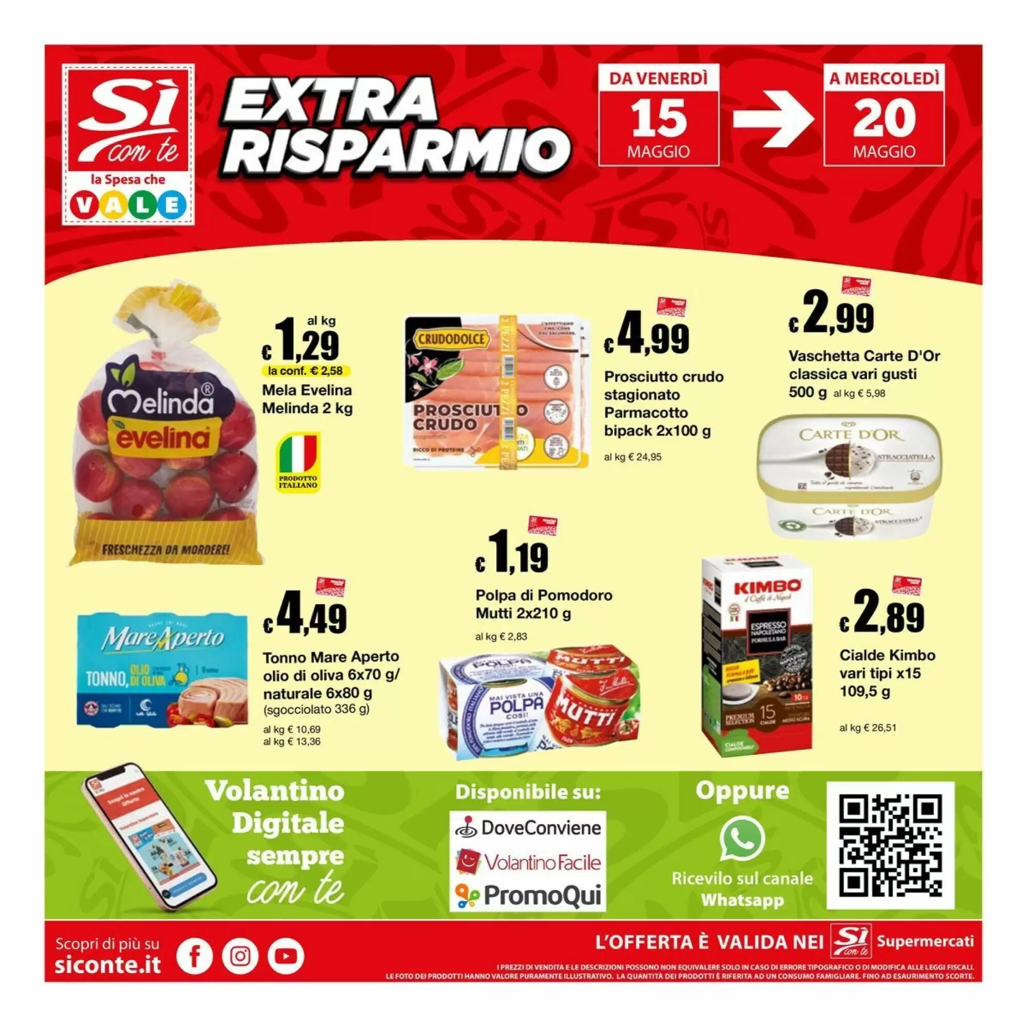 Volantino promozionale Sì con te  valide dal 07/05/2026 - Pagina 20.