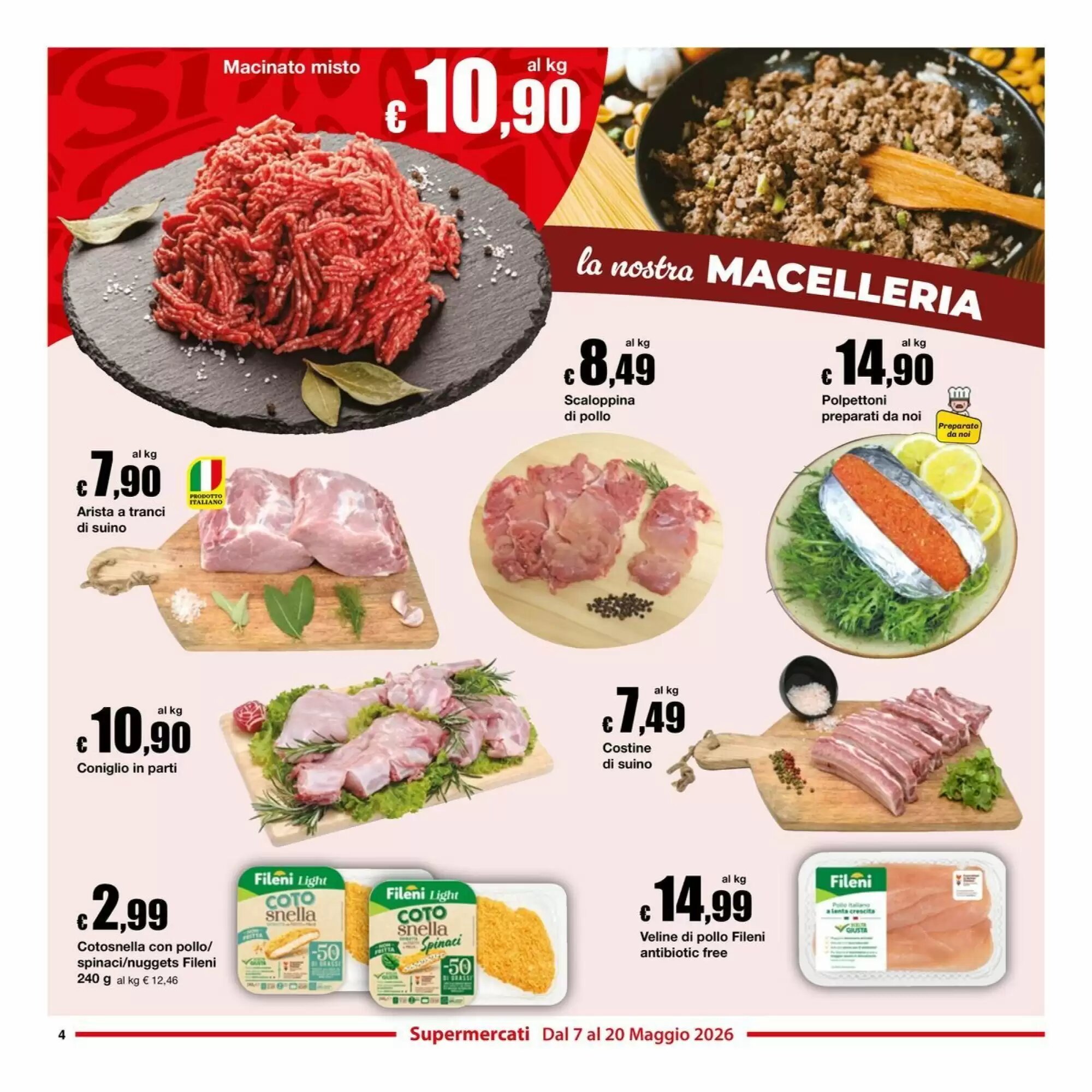 Volantino promozionale Sì con te  valide dal 07/05/2026 - Pagina 4.