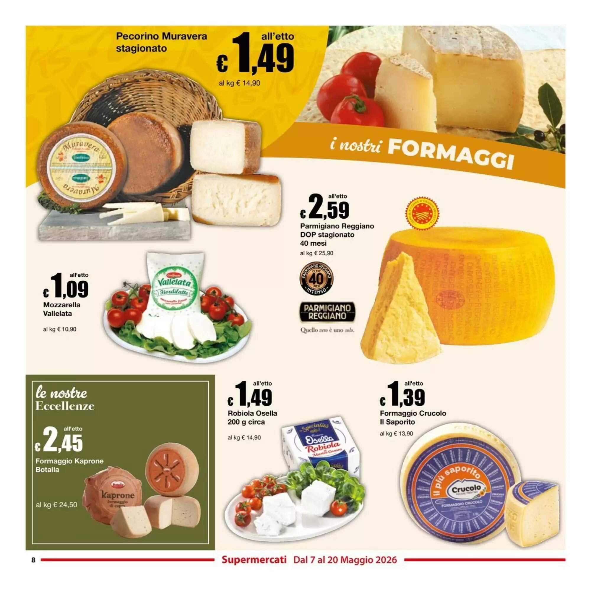 Volantino promozionale Sì con te  valide dal 07/05/2026 - Pagina 8.
