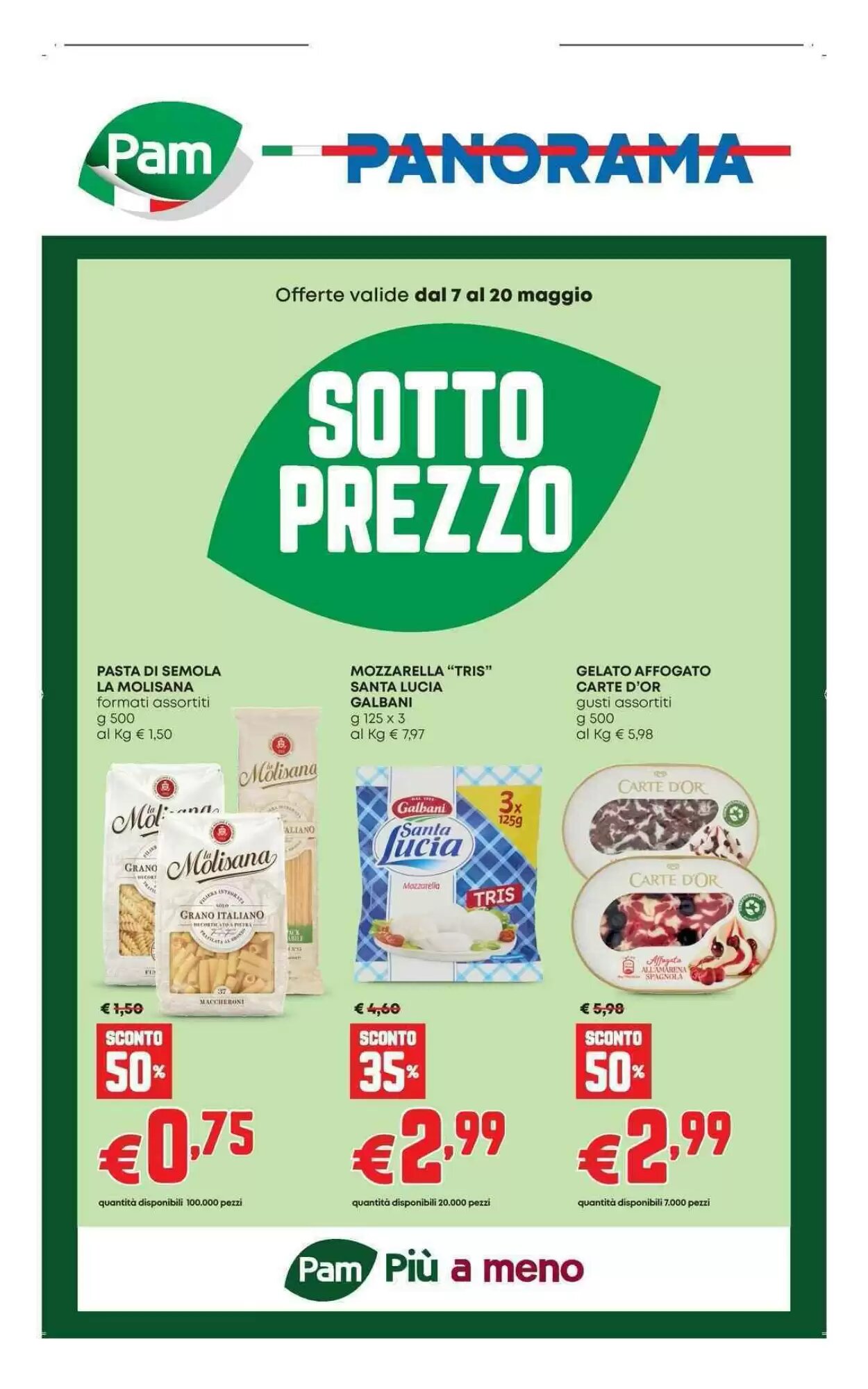 Volantino promozionale Panorama  valide dal 07/05/2026 - Pagina 1.