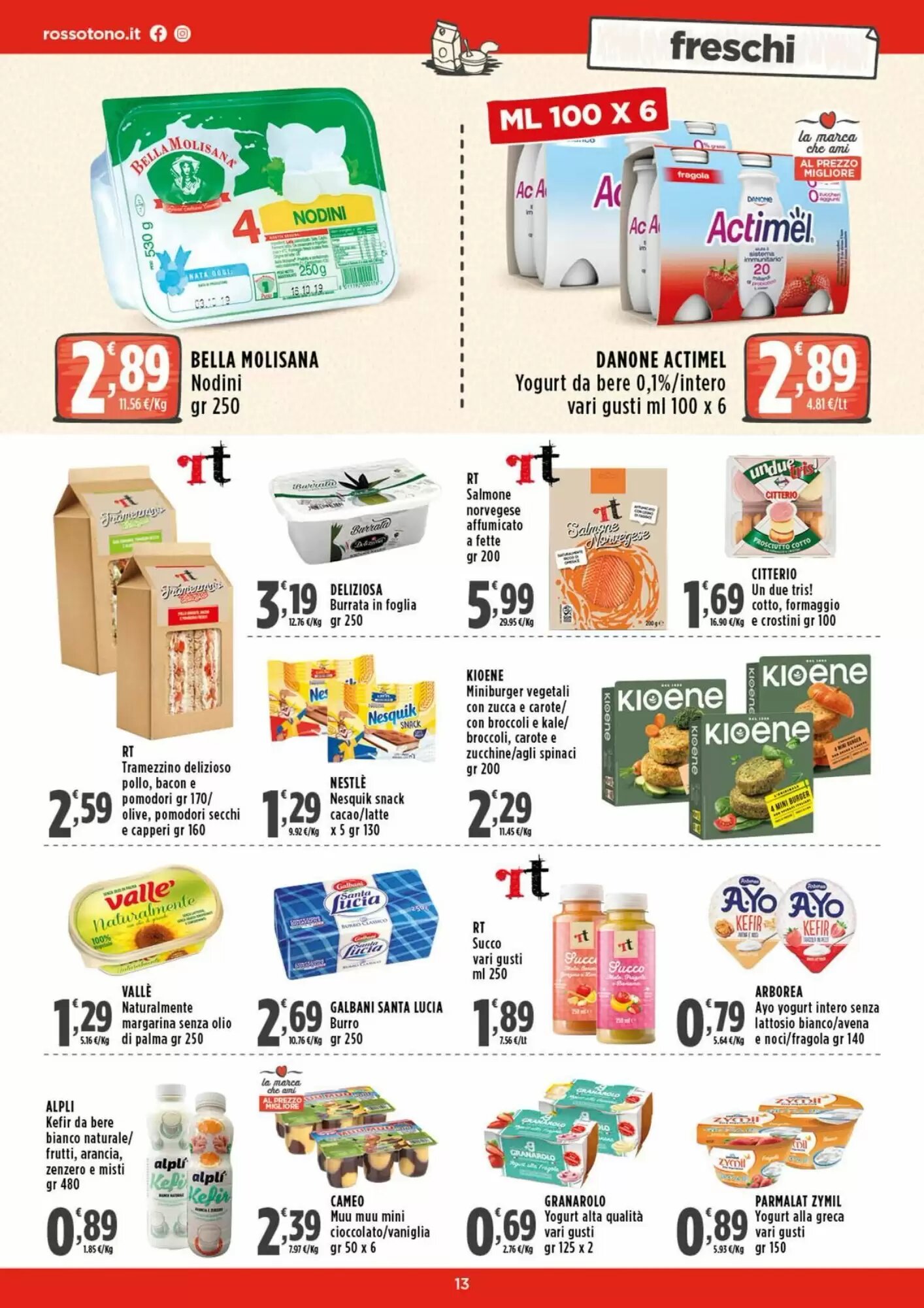 Volantino promozionale Rossotono  valide dal 07/05/2026 - Pagina 13.