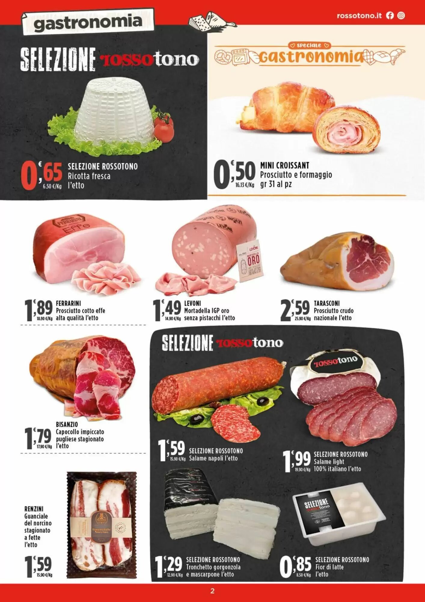 Volantino promozionale Rossotono  valide dal 07/05/2026 - Pagina 2.