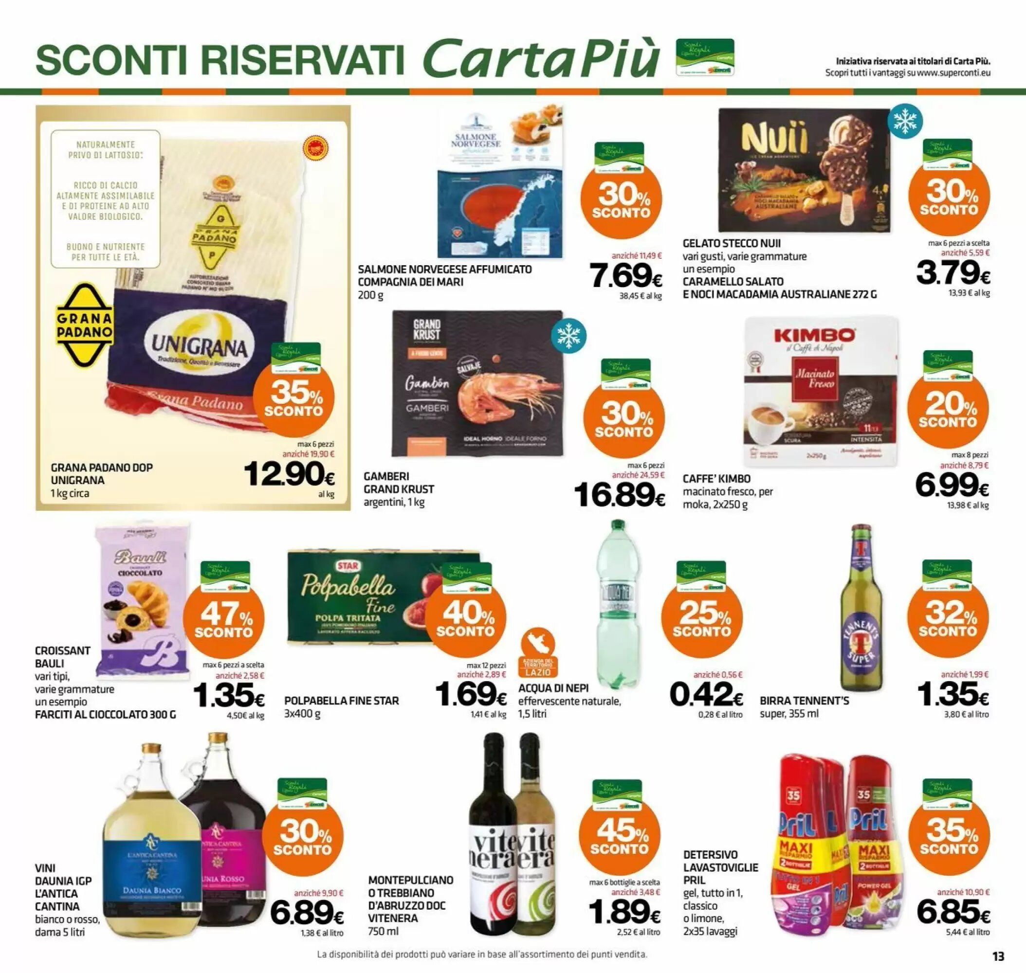 Volantino promozionale Superconti  valide dal 07/05/2026 - Pagina 13.