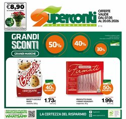 Volantino promozionale Superconti valide dal 07/05/2026