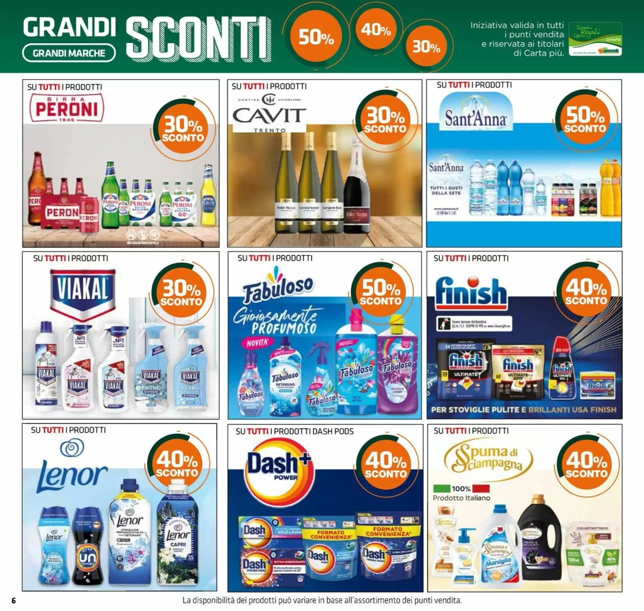 Volantino promozionale Superconti  valide dal 07/05/2026 - Pagina 6.