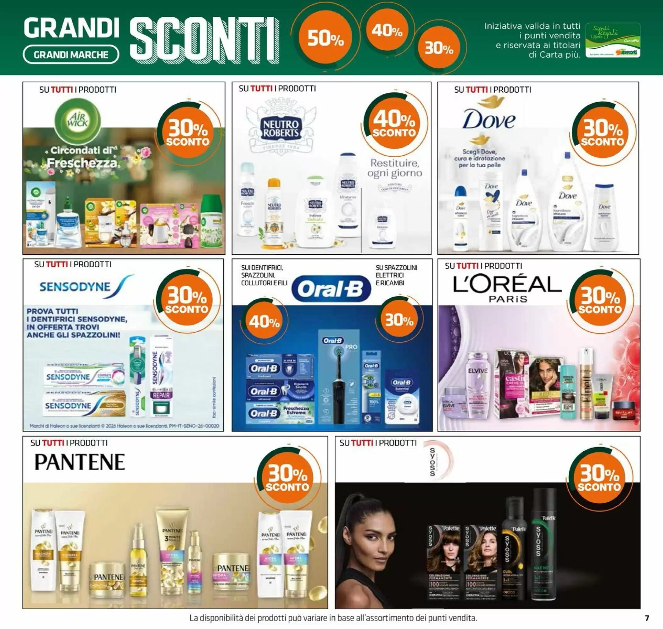 Volantino promozionale Superconti  valide dal 07/05/2026 - Pagina 7.