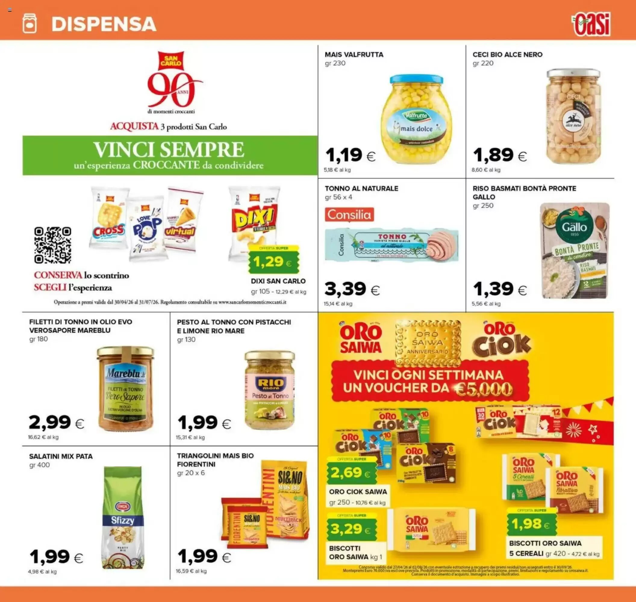 Volantino promozionale Oasi  valide dal 07/05/2026 - Pagina 21.