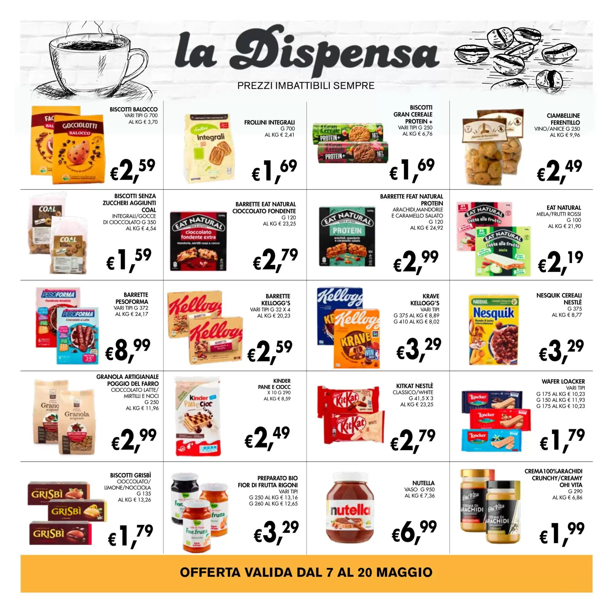 Volantino promozionale èccoMI  valide dal 07/05/2026 - Pagina 18.