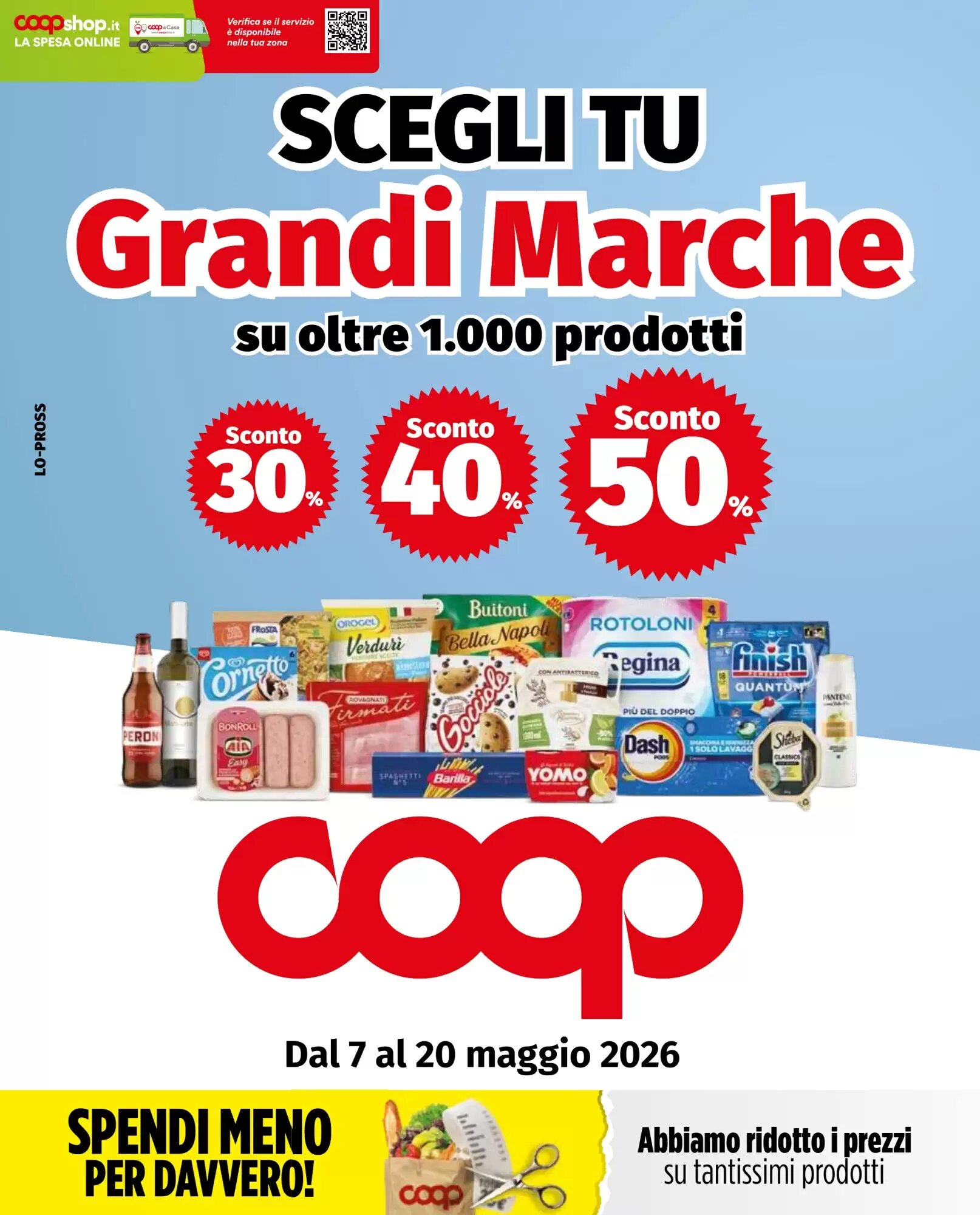 Volantino promozionale Coop  valide dal 07/05/2026 - Pagina 1.