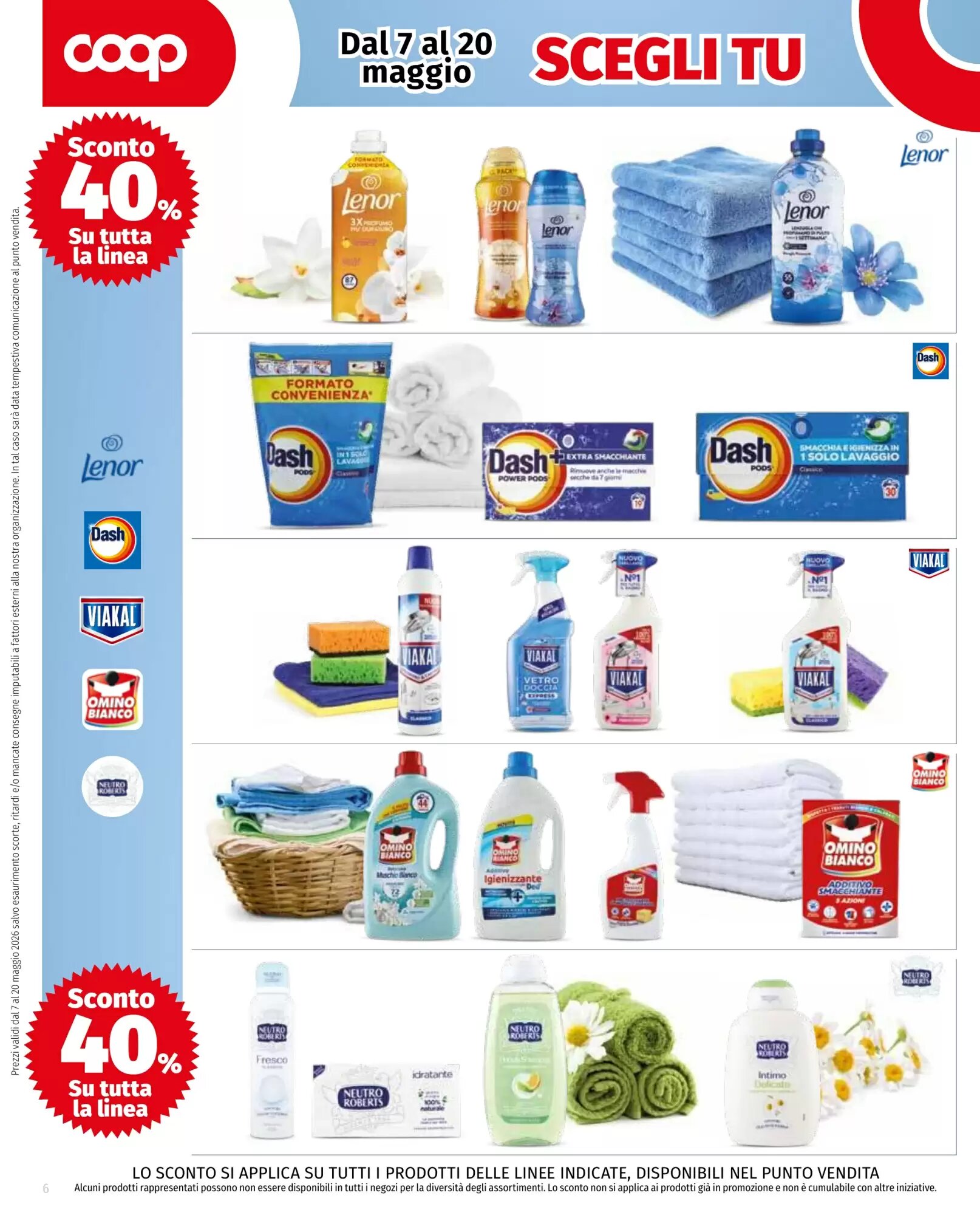 Volantino promozionale Coop  valide dal 07/05/2026 - Pagina 6.
