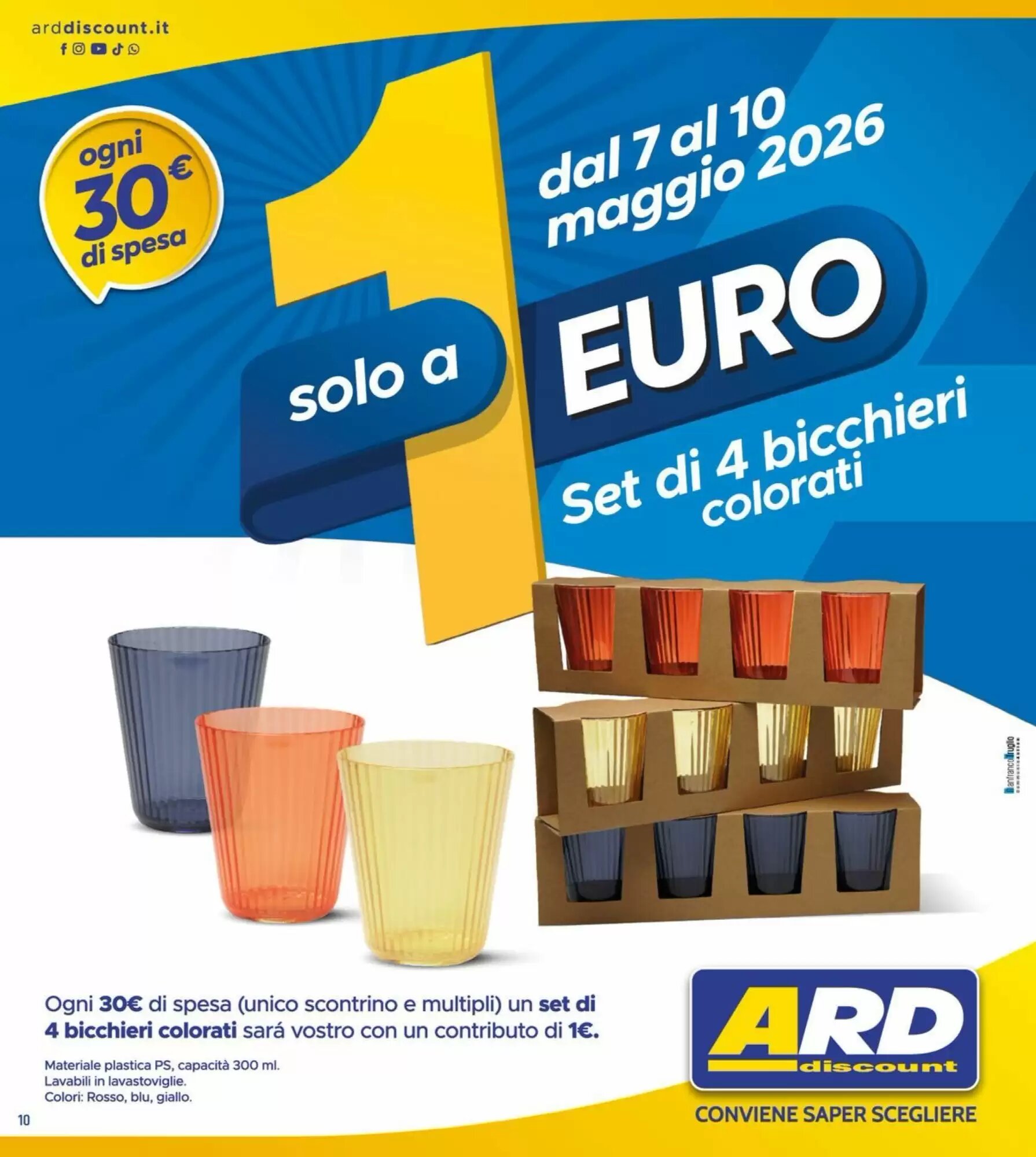 Volantino promozionale Ard Discount  valide dal 07/05/2026 - Pagina 10.