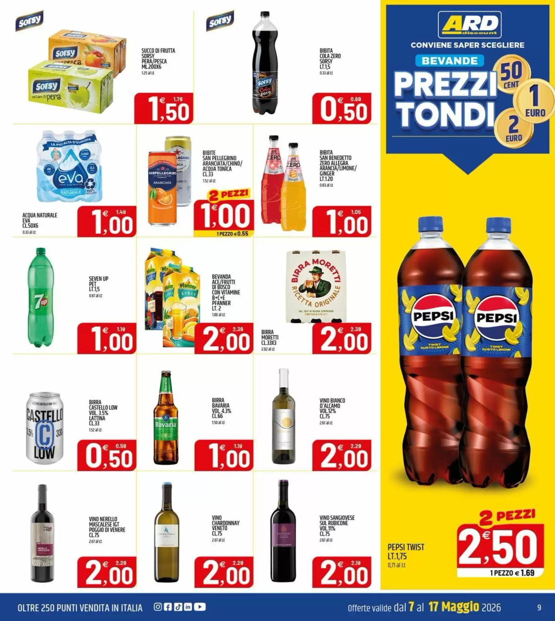 Volantino promozionale Ard Discount  valide dal 07/05/2026 - Pagina 9.