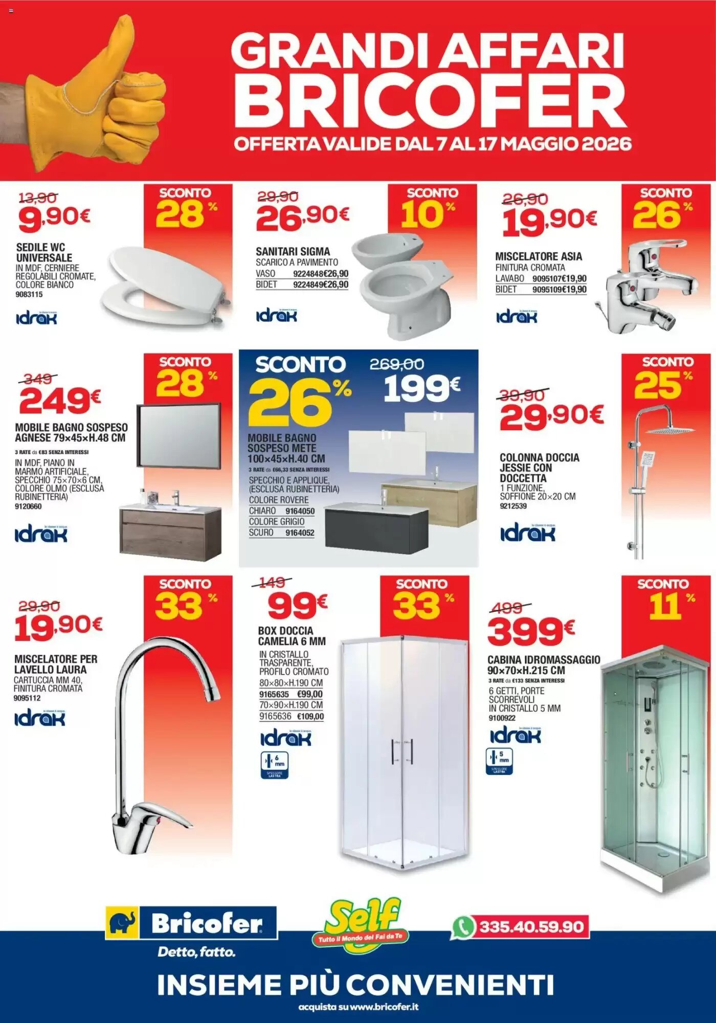 Volantino promozionale Self  valide dal 07/05/2026 - Pagina 1.