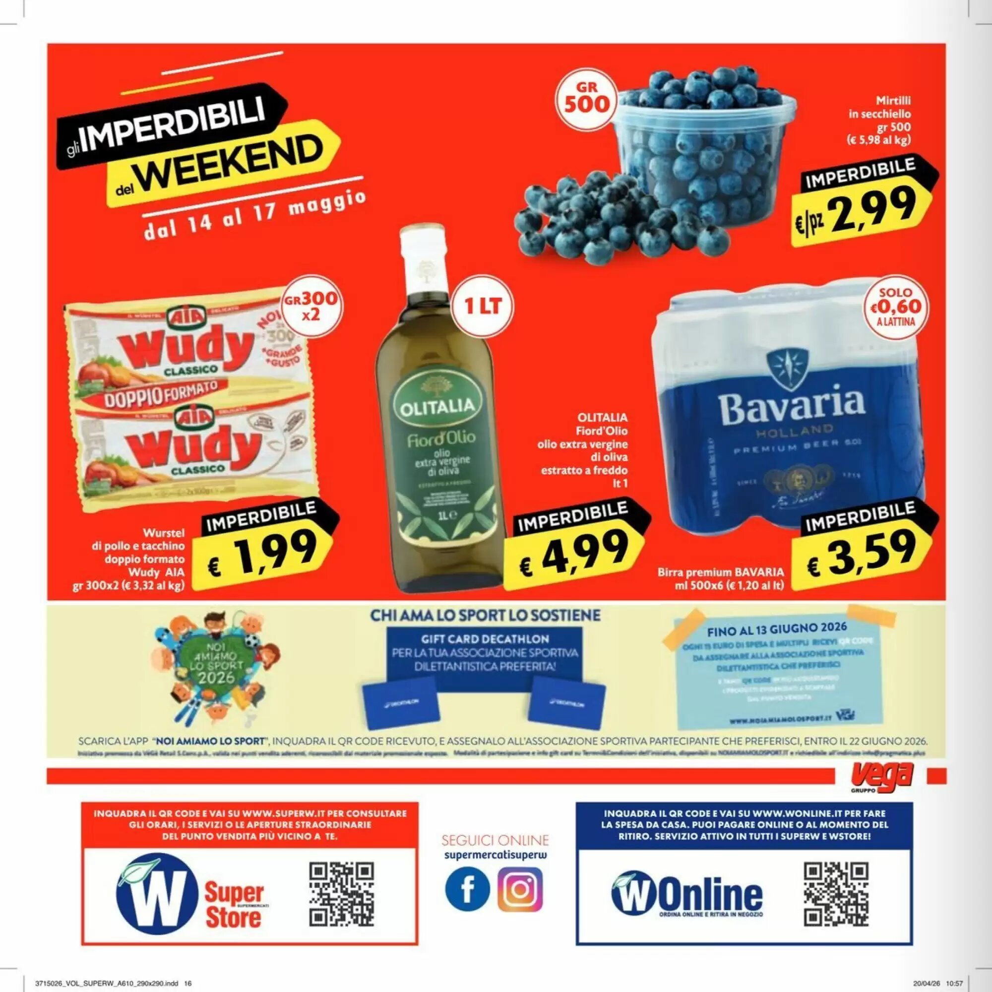 Volantino promozionale SuperW  valide dal 07/05/2026 - Pagina 16.