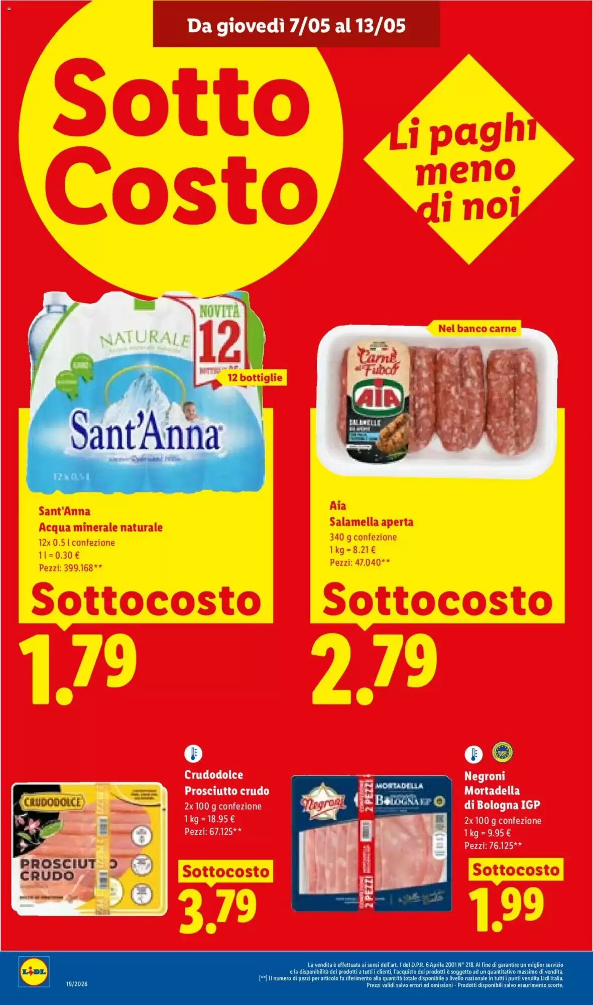 Volantino promozionale Lidl  valide dal 07/05/2026 - Pagina 2.