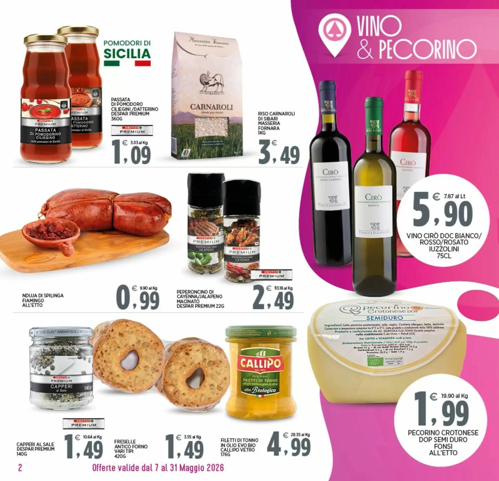 Volantino promozionale Interspar  valide dal 07/05/2026 - Pagina 2.